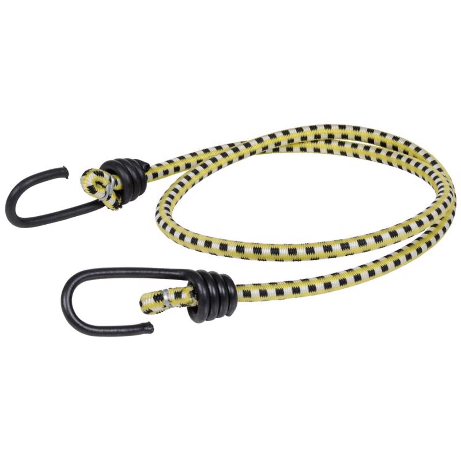 Keeper Hampton 36 in x 0.315 in Bungee Cord Vinyl Covered Steel Hooks Abrasion Resistant Pack of 10 Multicolored #A06037Z