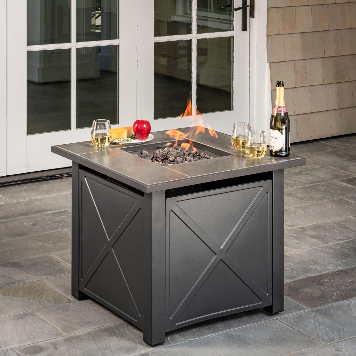 Hanover NAPLES1PCFP Outdoor-Gas-Firepits - View #10