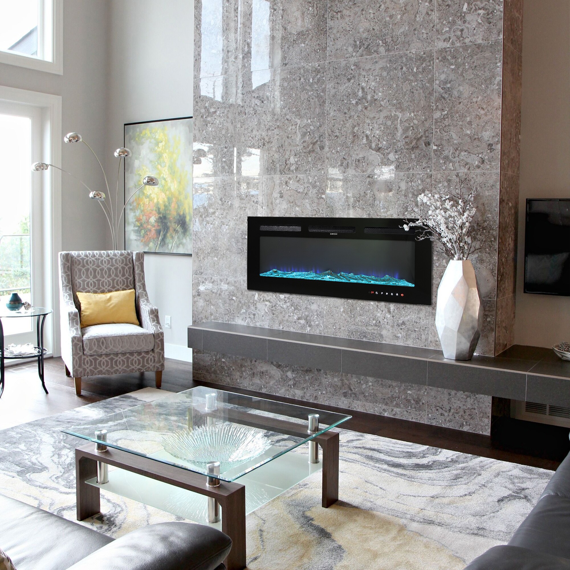 Sumyeg CA-WMX-RFP-60 Electric-Fireplaces - View #2