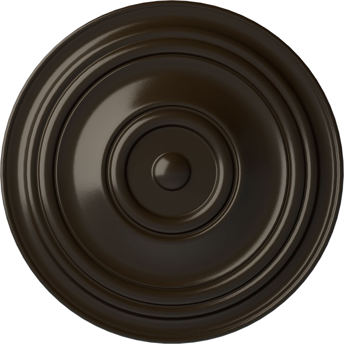 Ekena Millwork CM31TRSHF Traditional 31.5-in W x 31.5-in L Painted Stone Hearth Polyurethane Whole Ceiling Medallion