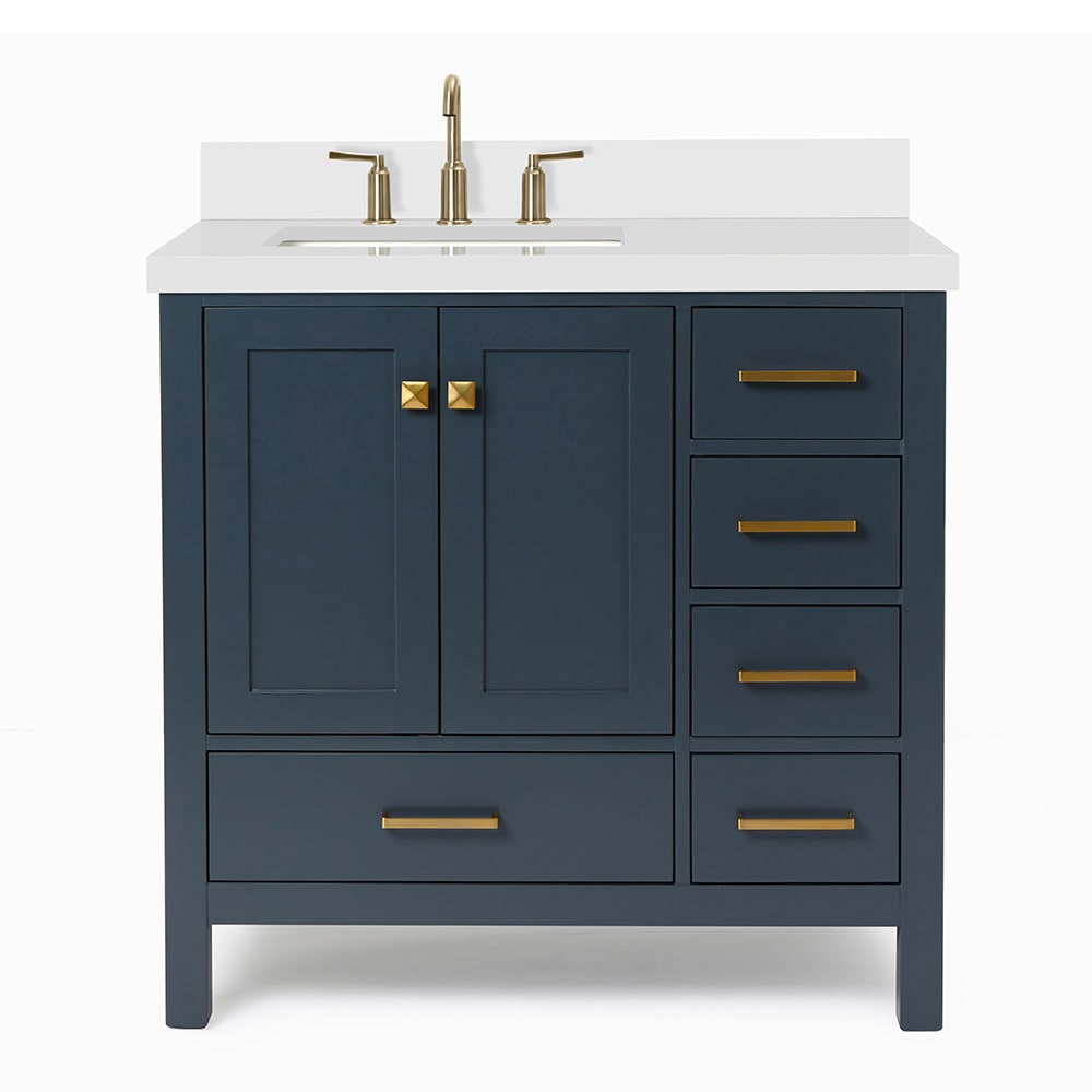 ARIEL A037SLWQRVOMNB Bath-Vanity-Combo - View #2