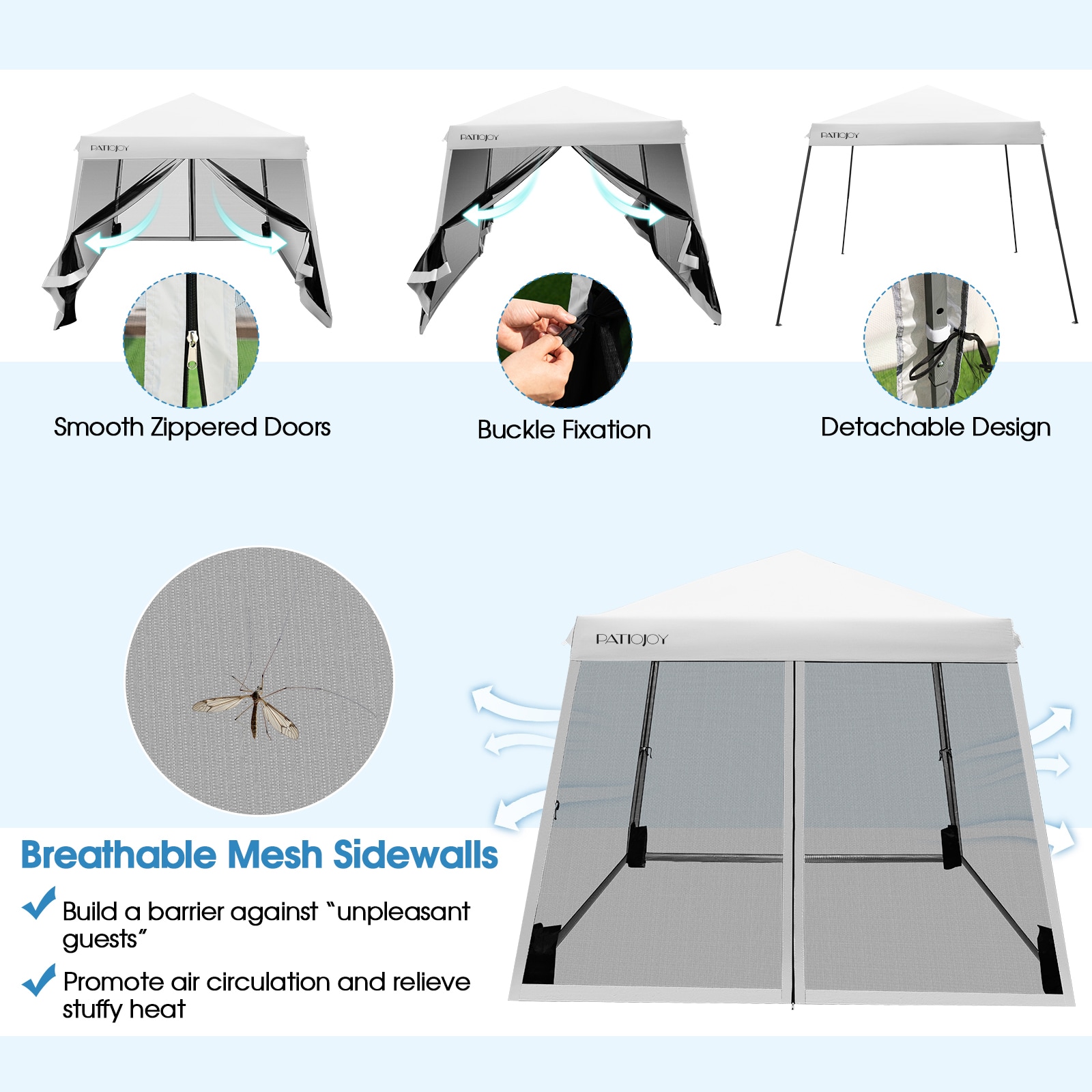 Costway NP10301WH tents - View #3