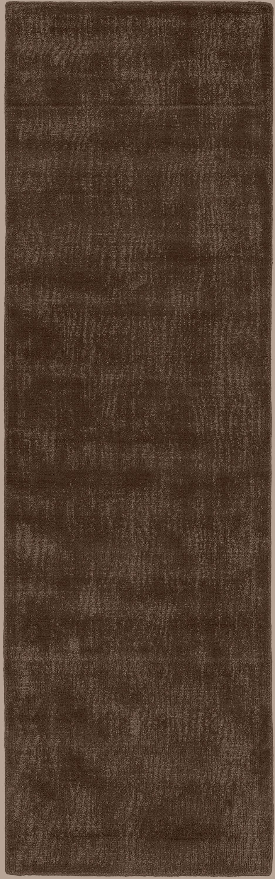 Addison Rugs AGA31BR2X8 Garrett 2 X 8 (ft) Wool Brown Indoor Solid Bohemian/Eclectic Runner Rug