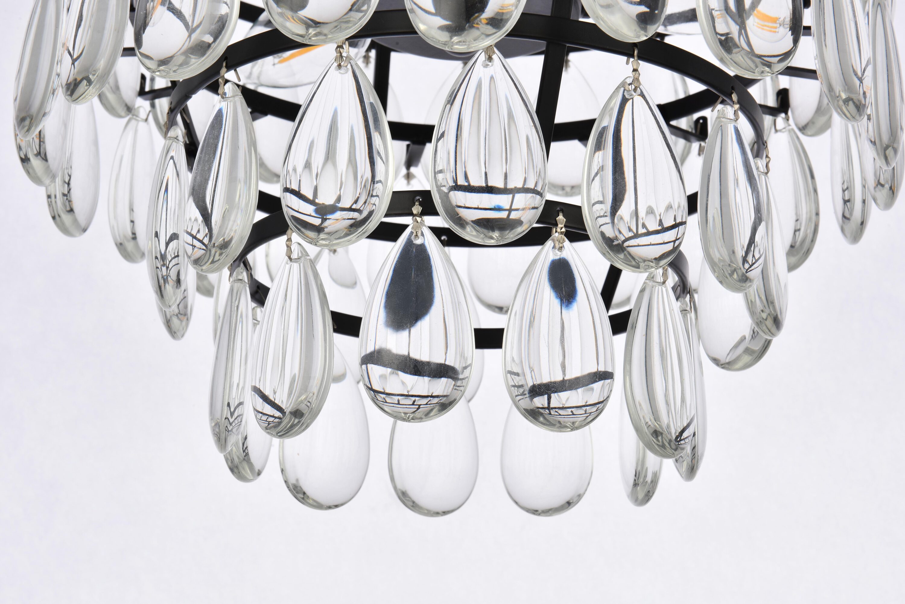 Elegant Decor HF3309F12BK flushmounts - View #4
