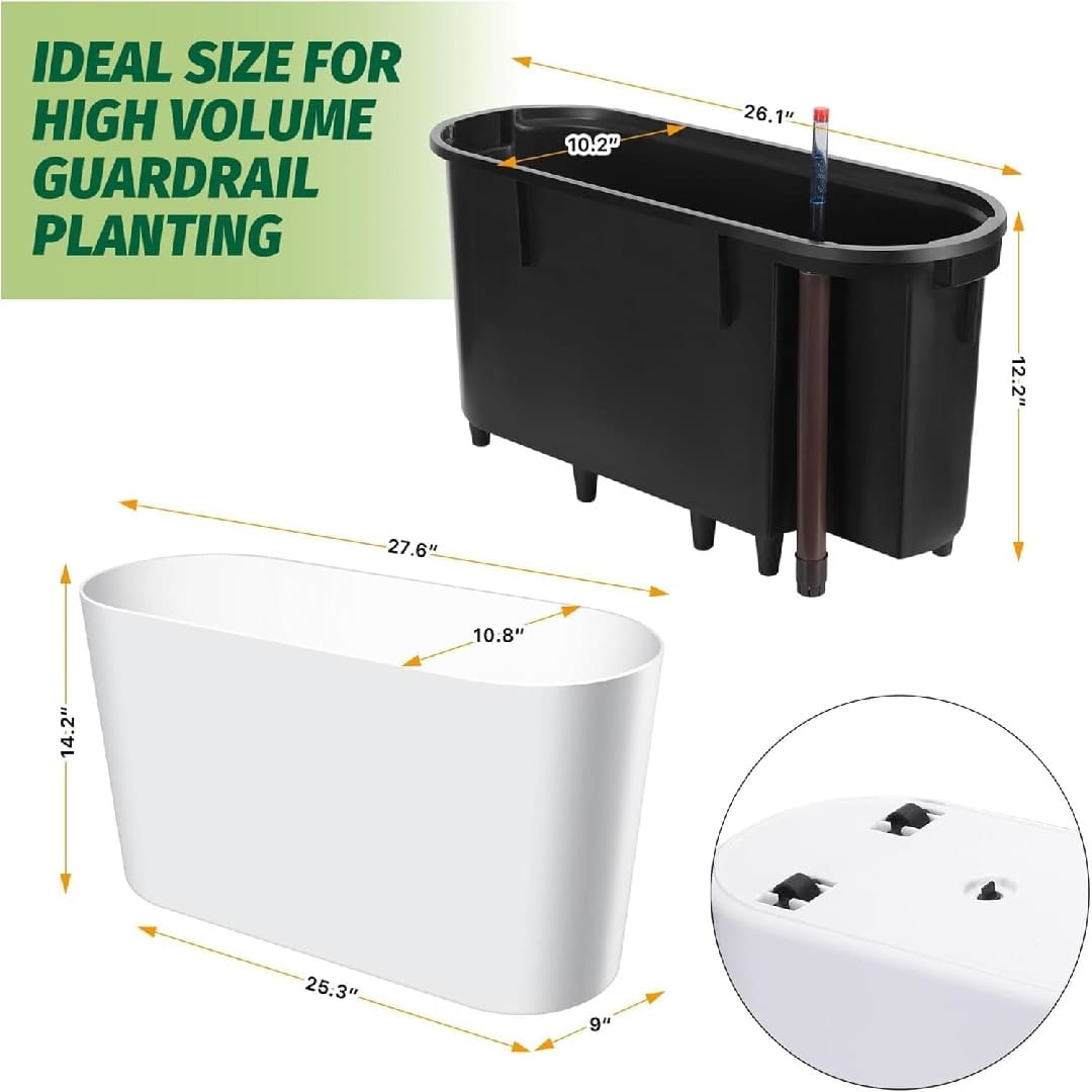 Qeetex KL-PHO-14ZI65U7 Planter-Window-Box - View #5