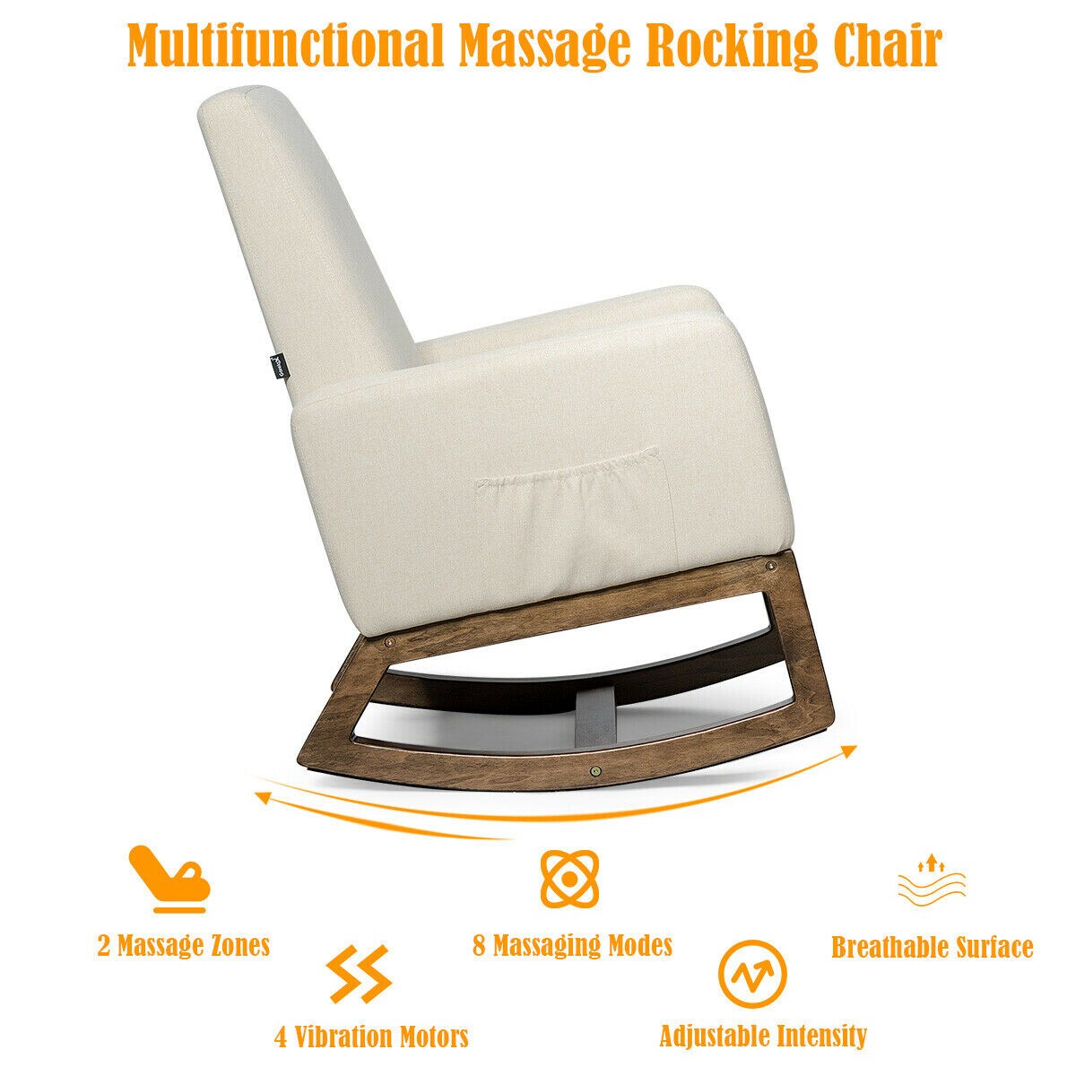 Slickblue D-CO-EB58826WH chairs - View #4