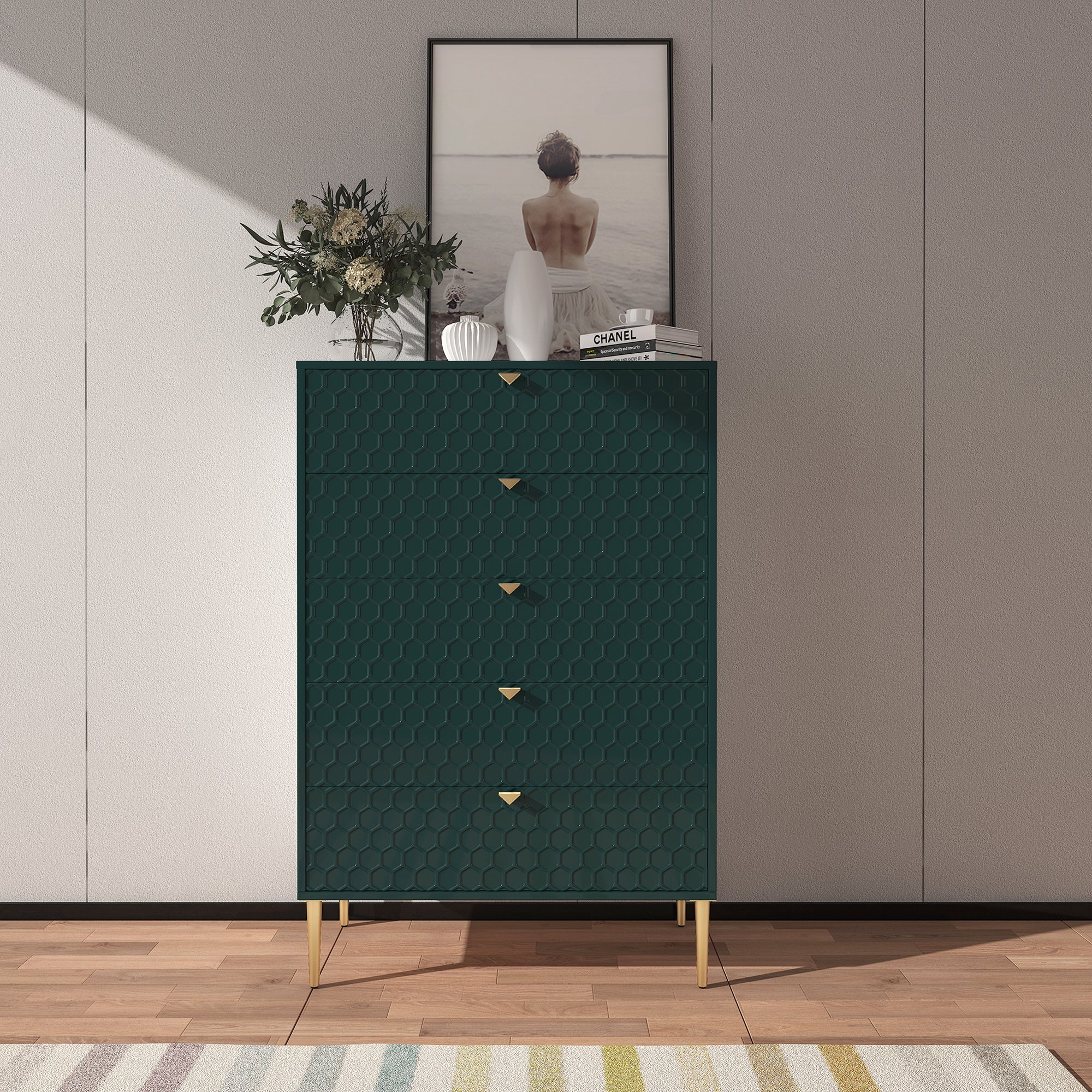 Boyel Living WF-JH-015-GR Utility-Storage-Cabinets - View #3