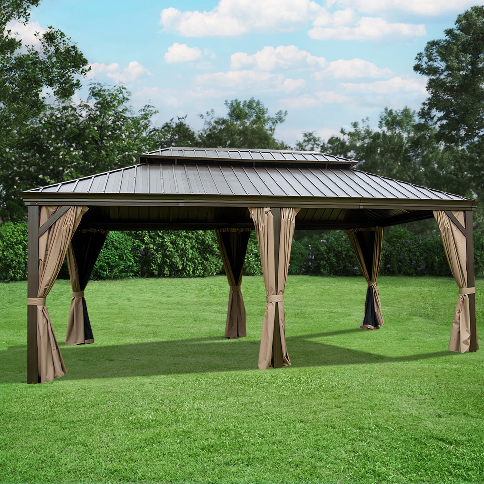 Flynama L-1859S00004 Wood-Resin-Gazebos - View #10