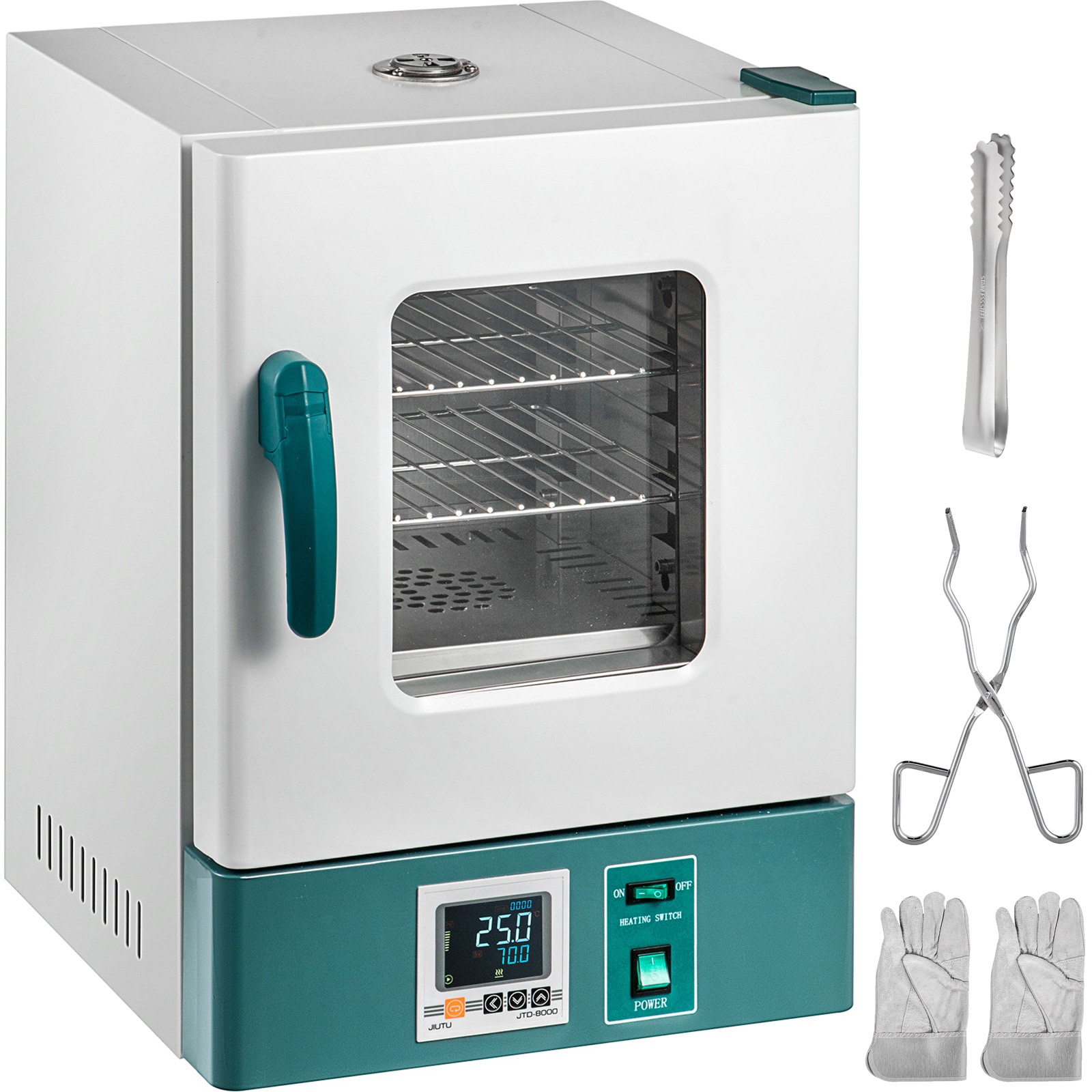 VEVOR SCSYSPYX20L002510V1 Lab Incubator 20L Bacteria Incubator RT+5-65℃ Scientific Digital Incubator PID Temperature Control Microbiological Laboratory Incubator for Bacterial Culture Seed Germination Medical Science