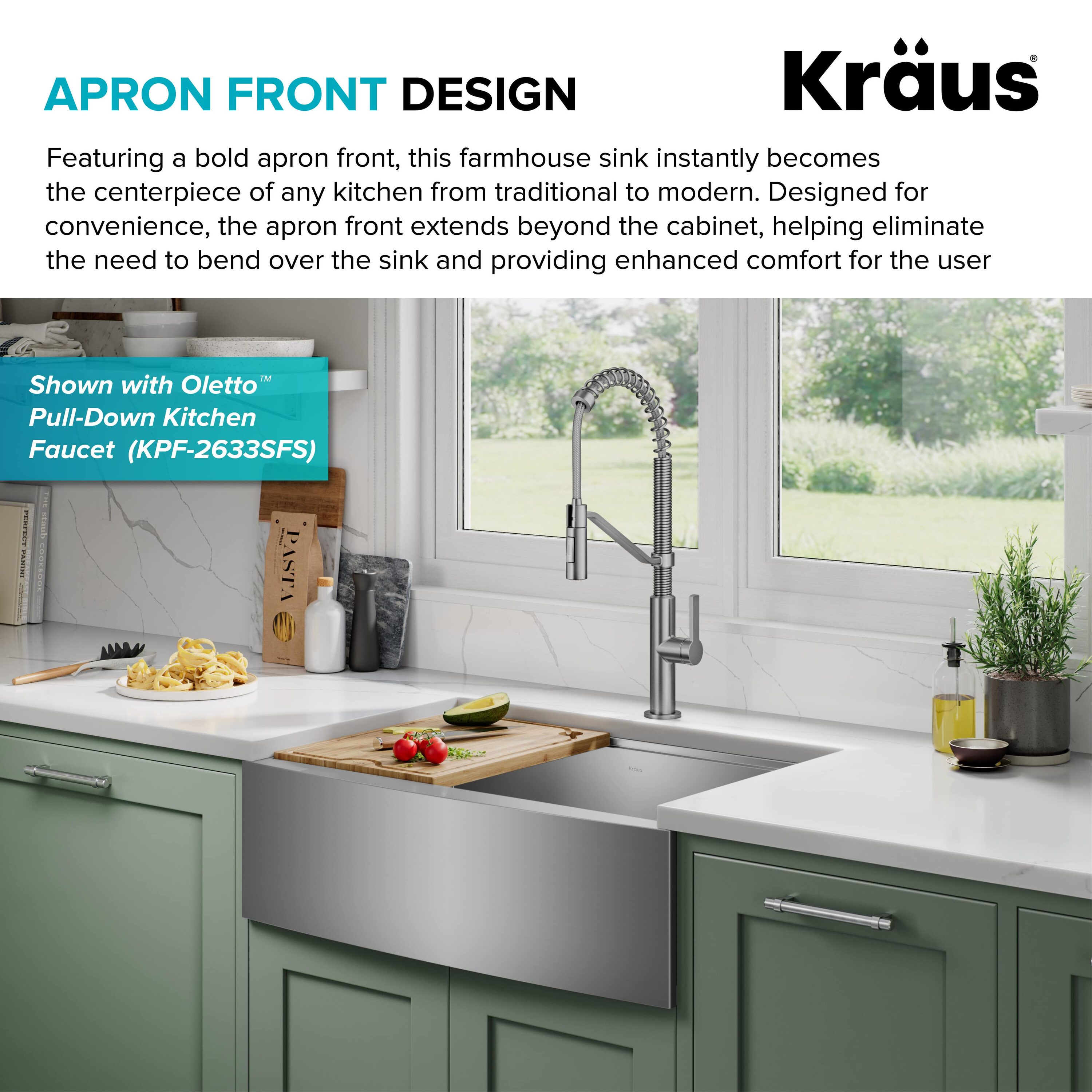 Kraus KWF210-30 Kitchen-Sinks - View #6