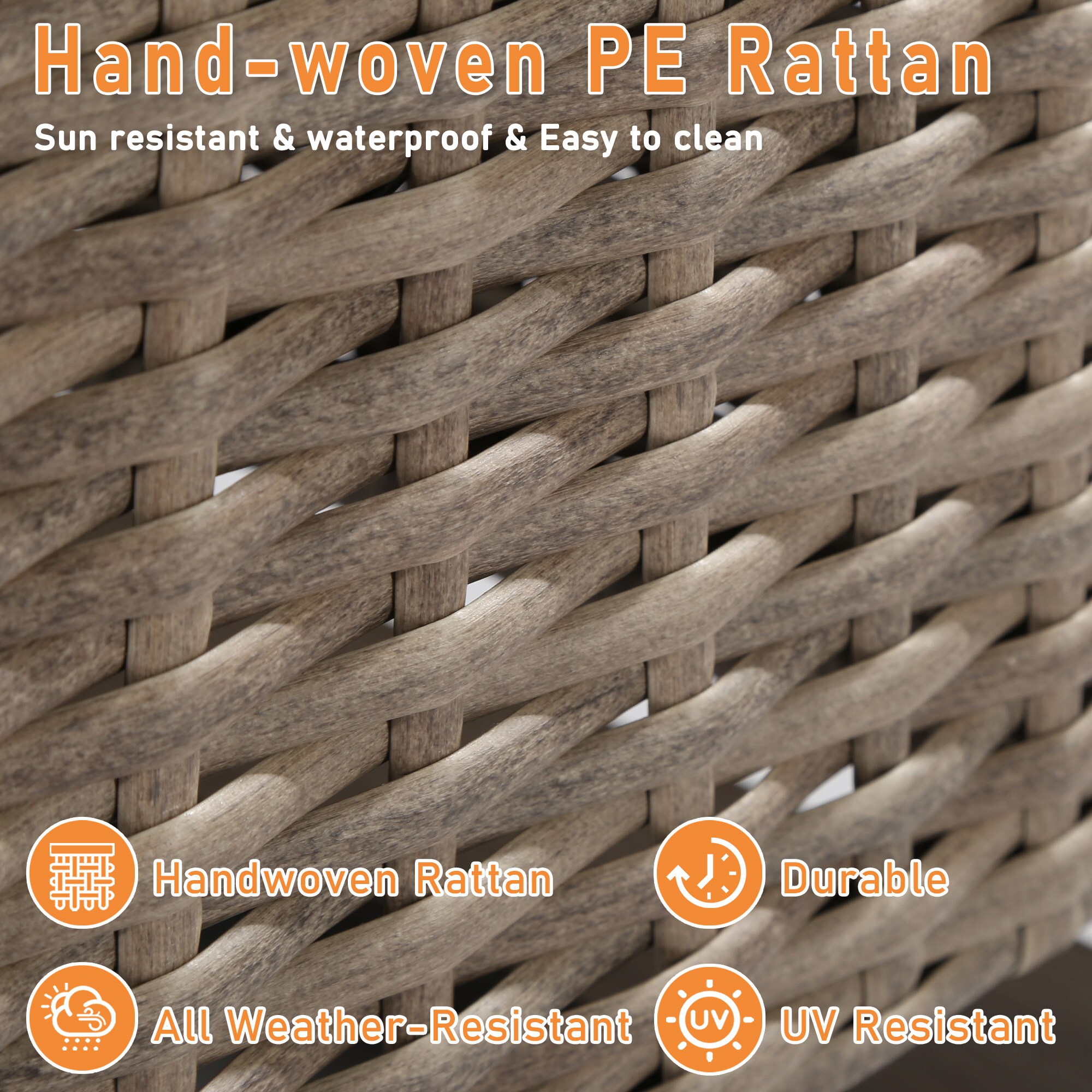 Gardenbee HGL-M27-BGE Patio-Chairs - View #4