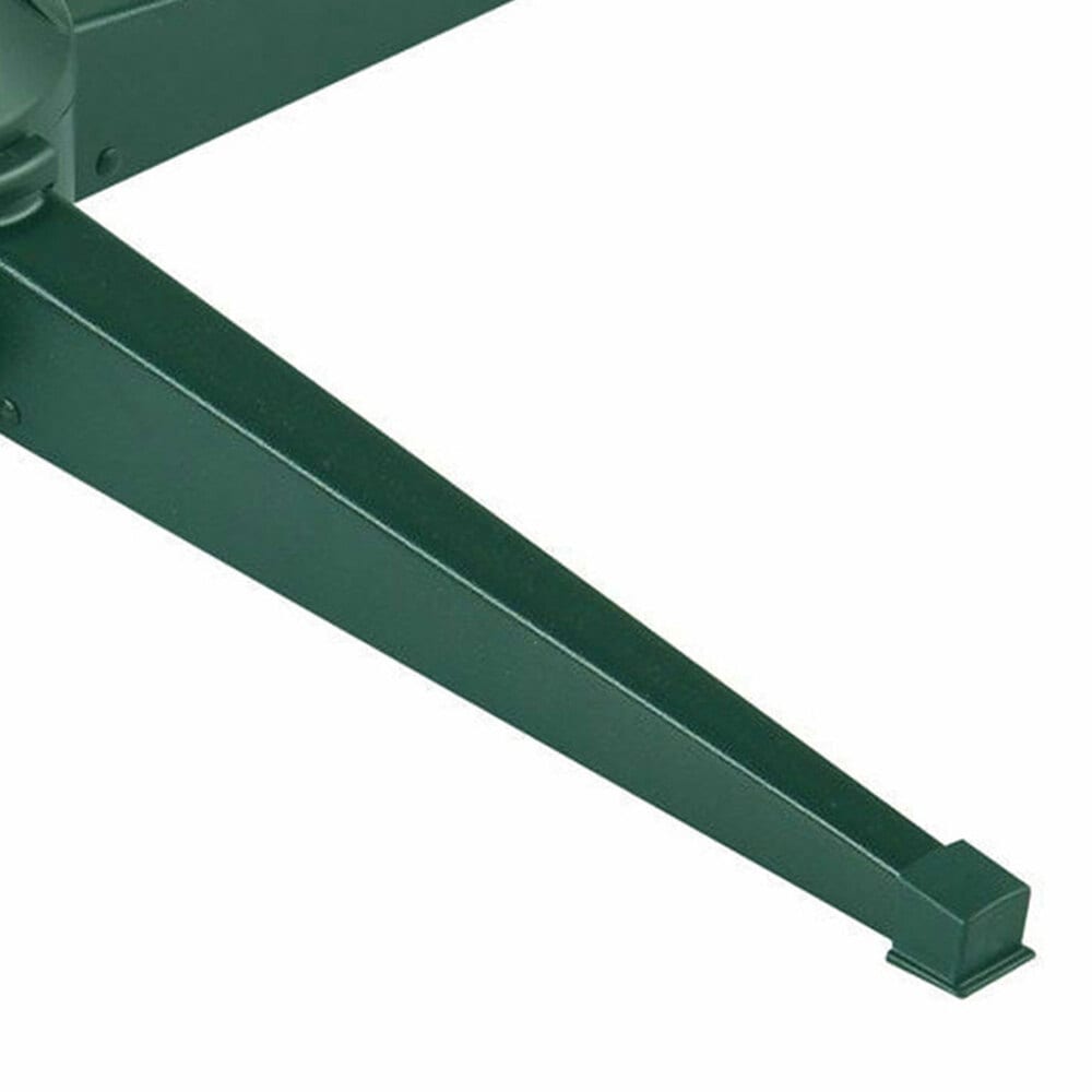 31-Inch Dark Green Metal Rotating Artificial Christmas Tree Stand