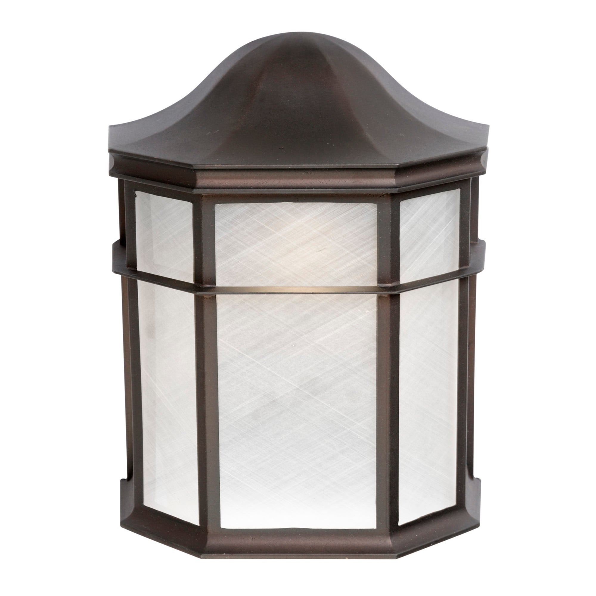 Forte Lighting Lancaster 10-in H Antique Bronze Dark Sky Integrated Led 