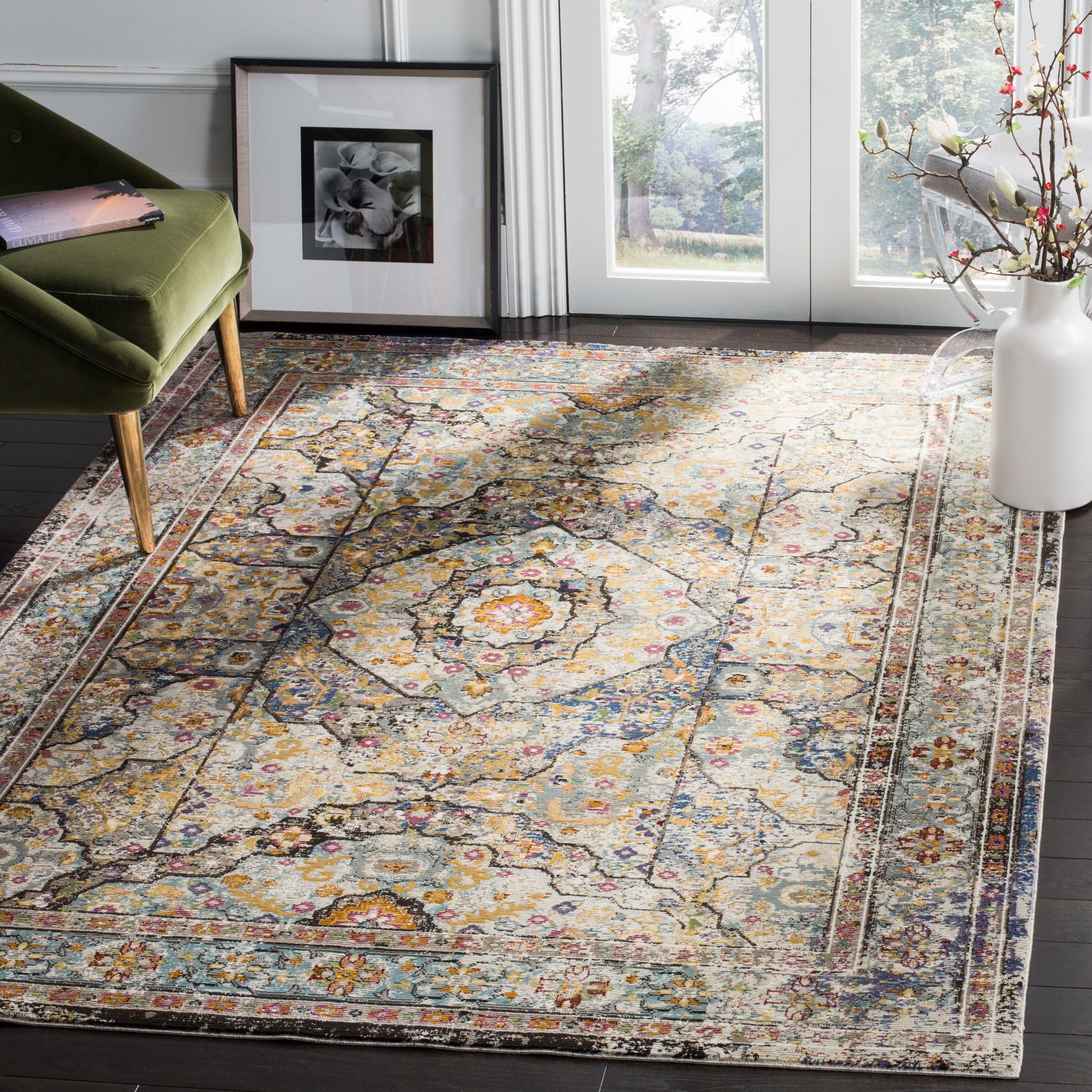 Safavieh ARA199B-6SQ rugs - View #2