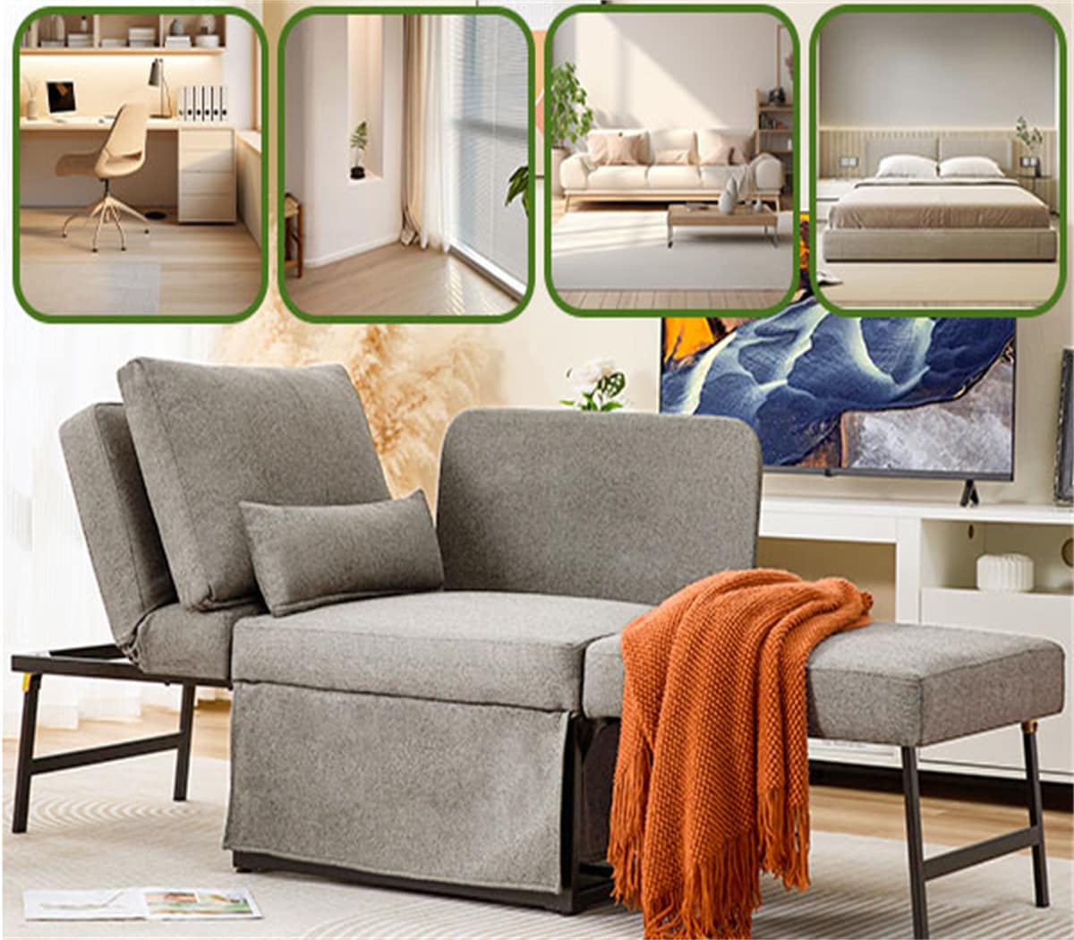 CESICIA 6008LGY chairs - View #4
