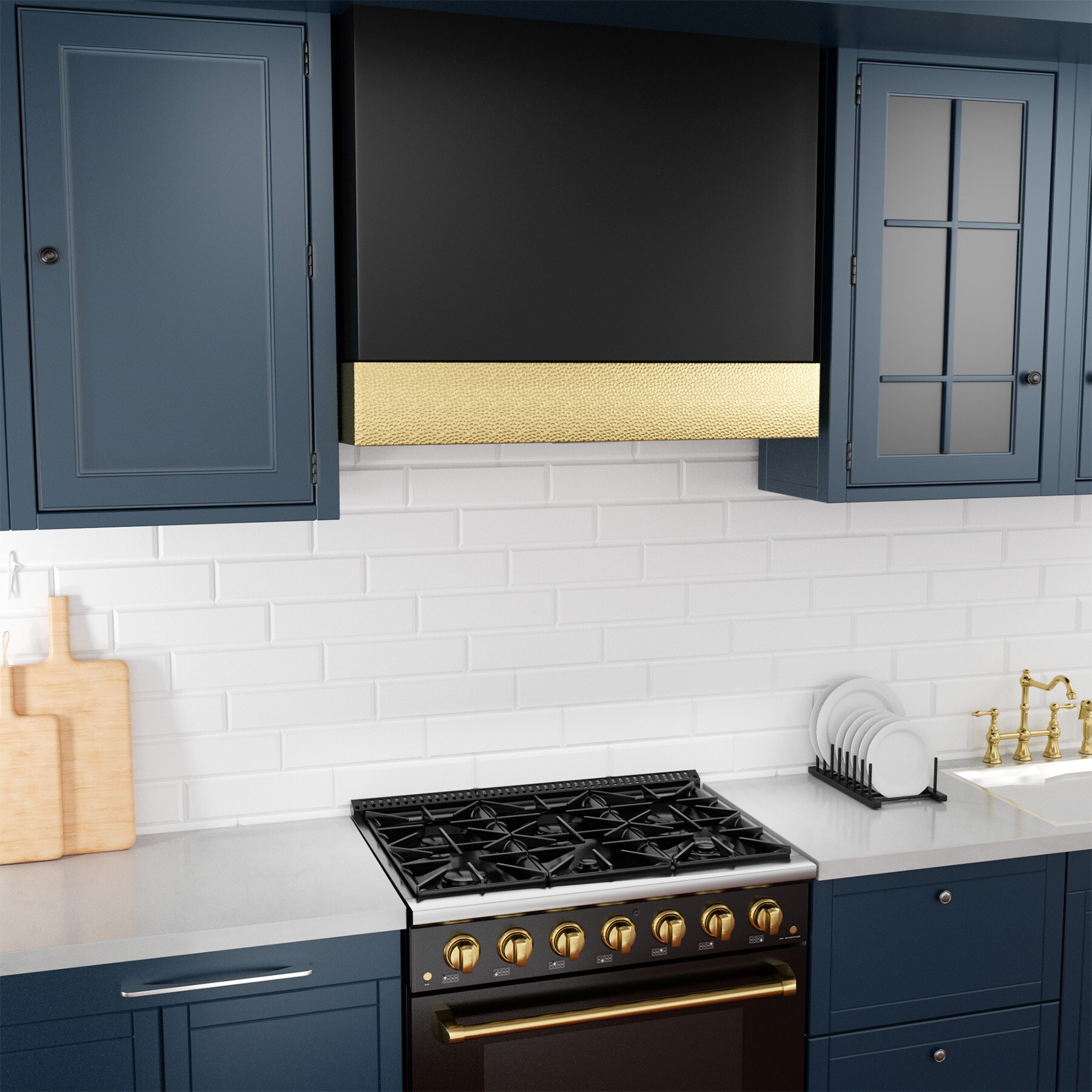 Akicon AK-HS36HD-JBG Wall-Mounted-Range-Hoods - View #8