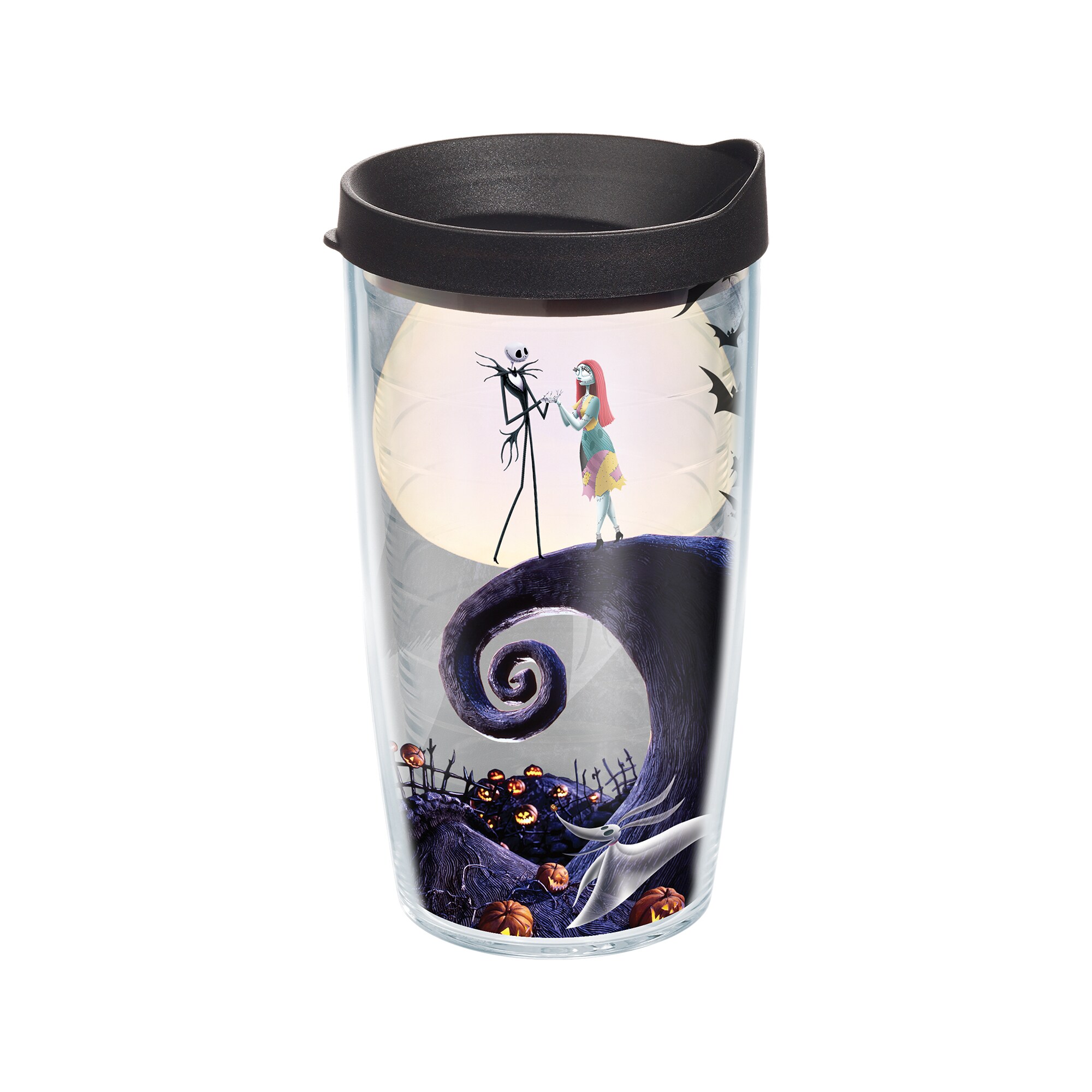 Nightmare Before Christmas Insulated Tumbler Cup Straw