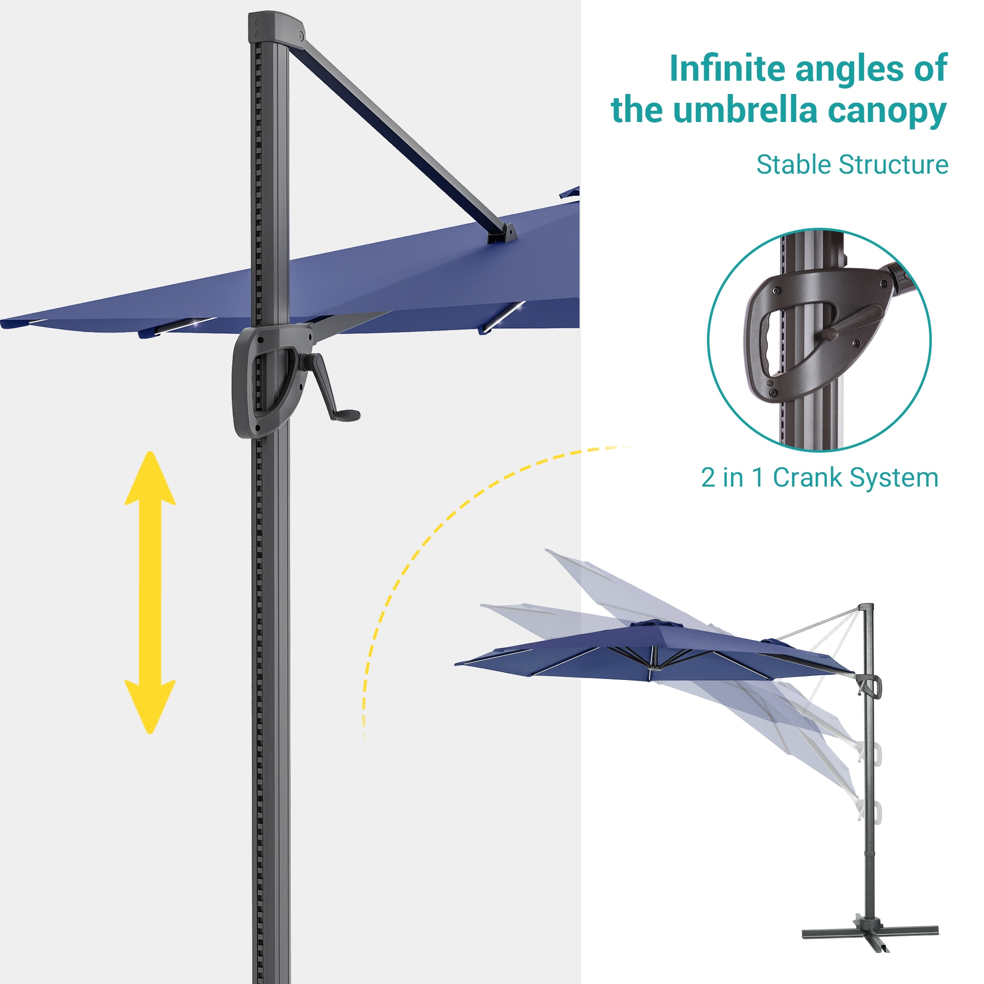 ACEGOSES LW-LED-JC12L Umbrellas-2 - View #6