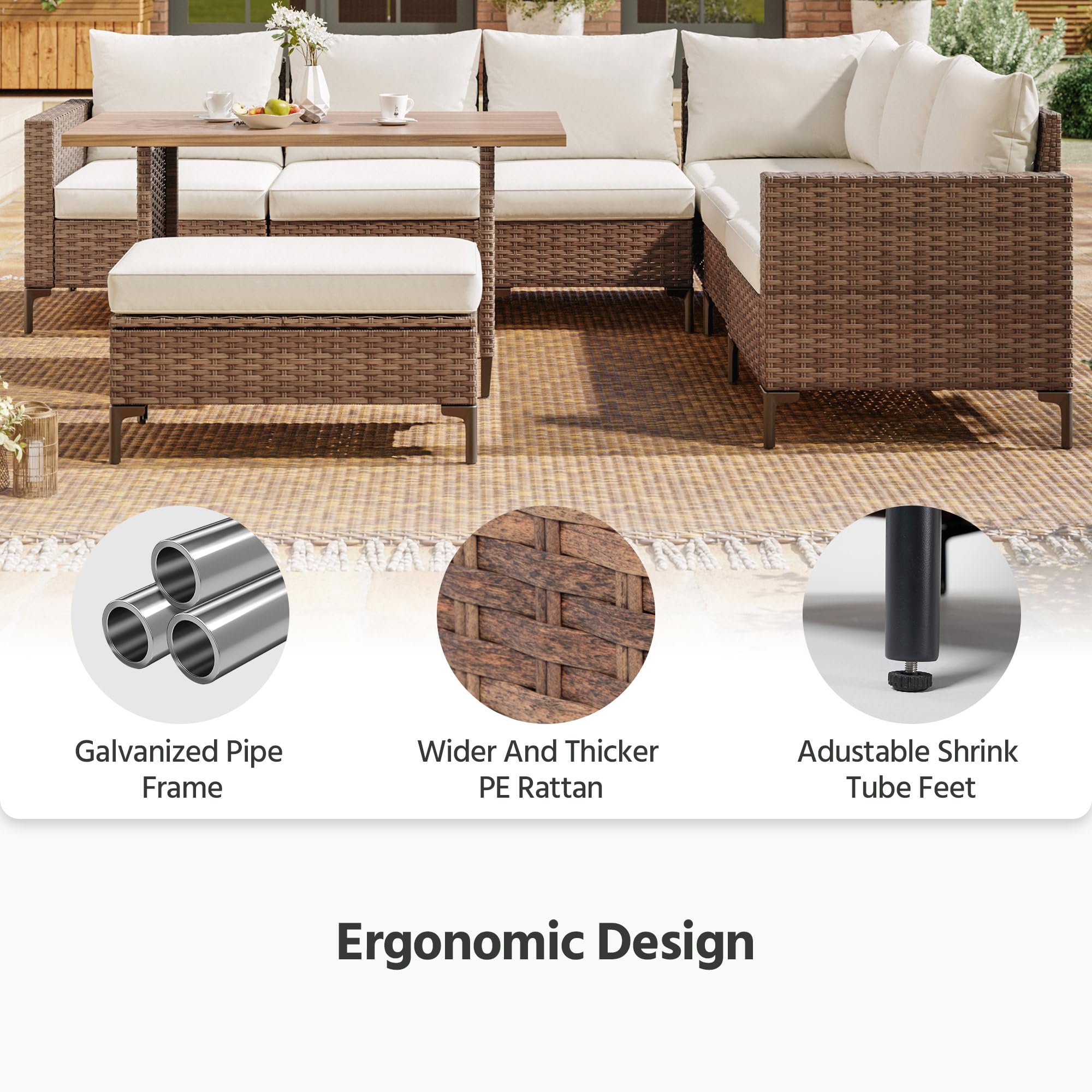 PatioEasy BSSAREGC0001 Patio-Conversation-Sets - View #7