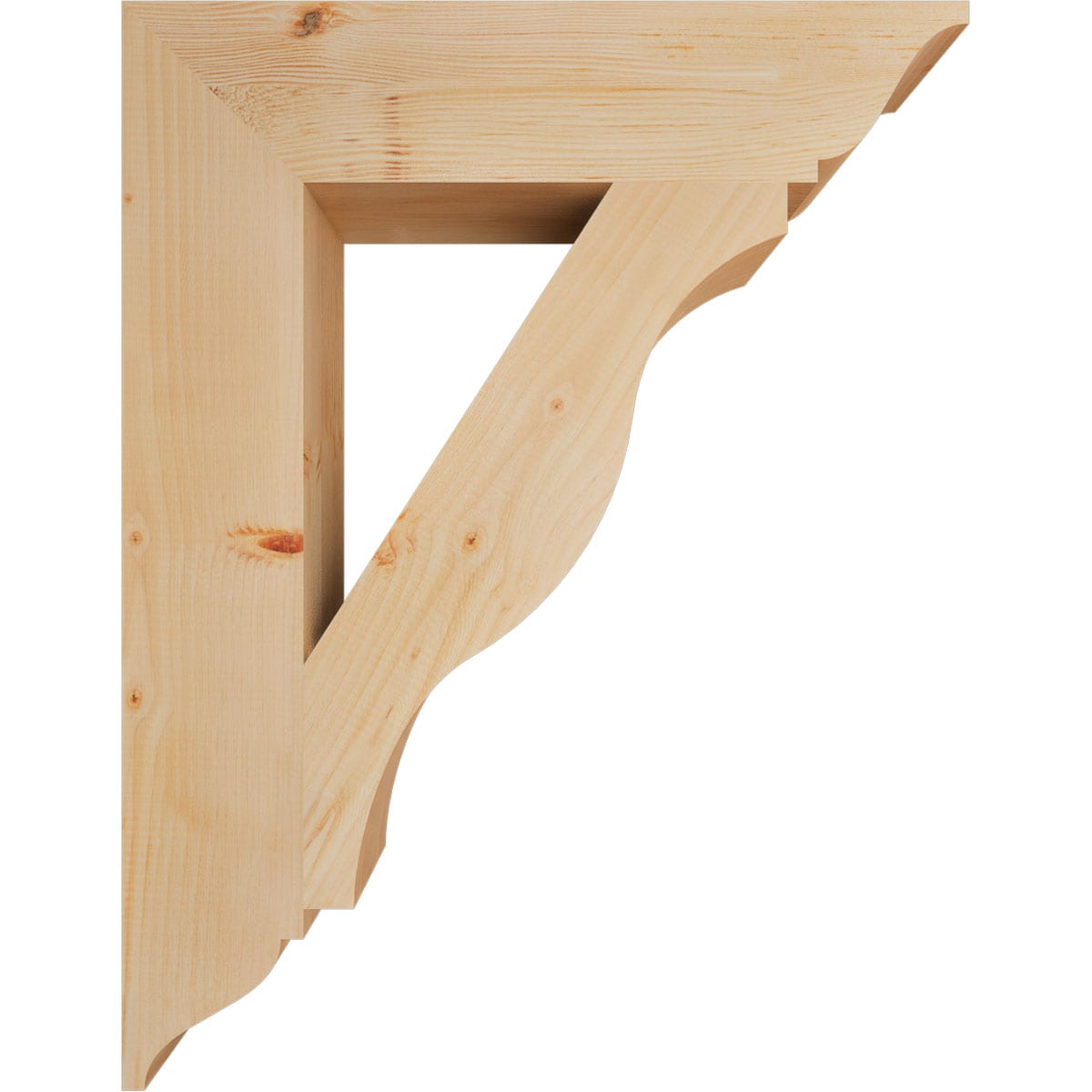 Ekena Millwork BKT06X28X36FST01SDF Exterior-Brackets-Braces - View #3