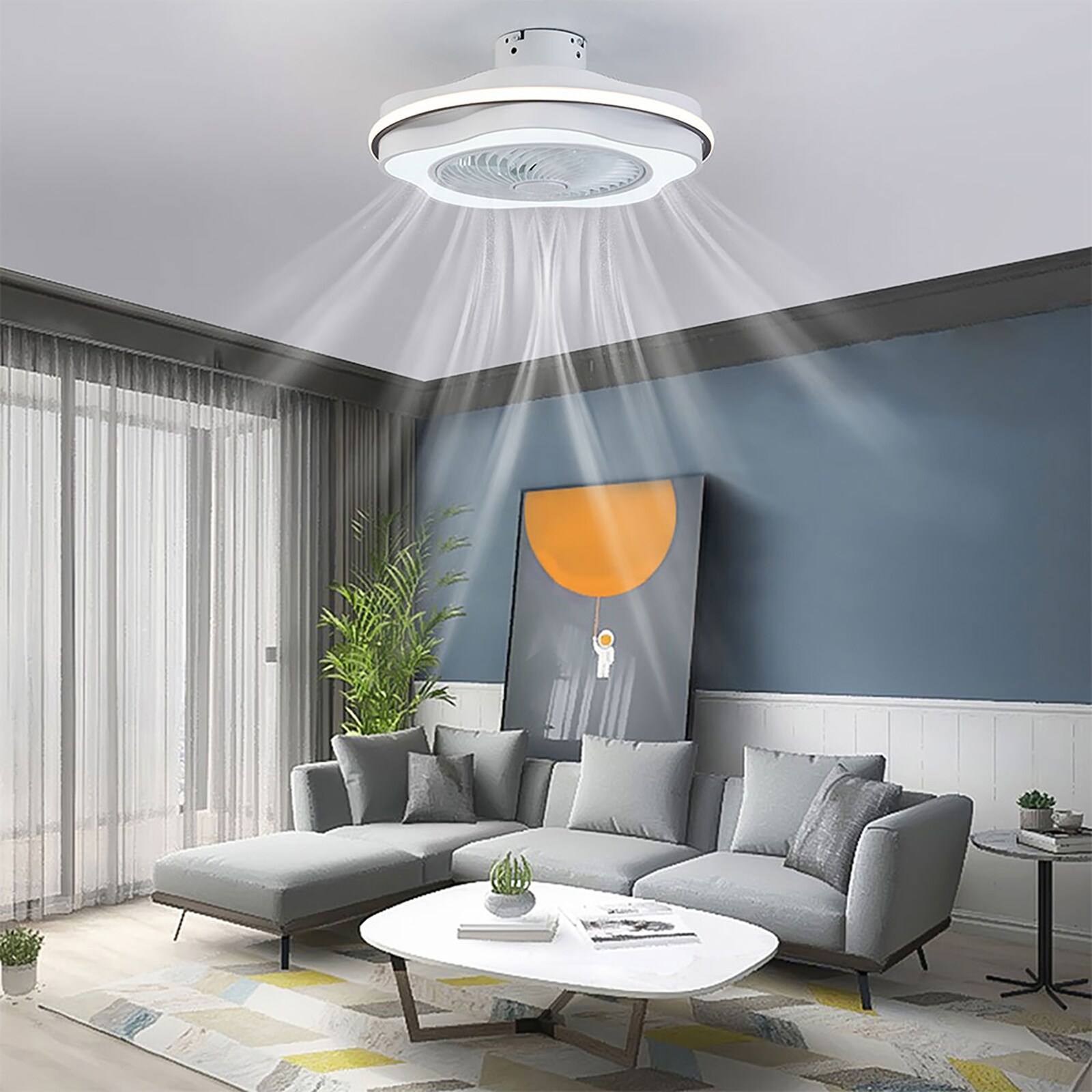 Oukaning HG-HCXLST-5459-US Ceiling-Fans - View #2