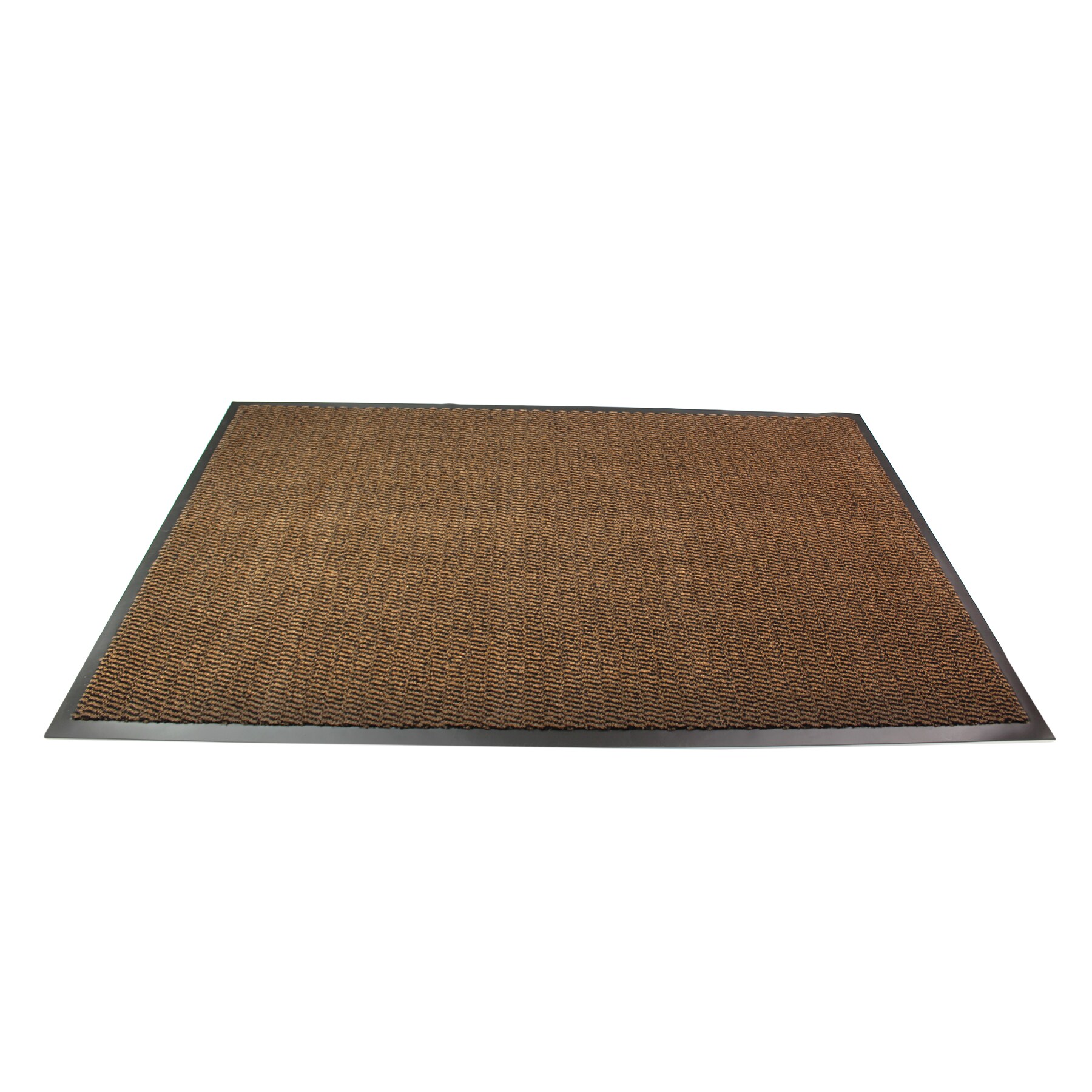 Non-Slip Polyester Dirt Trapper Door Mat Indoor Outdoor 35 x 24 Inches  Beige