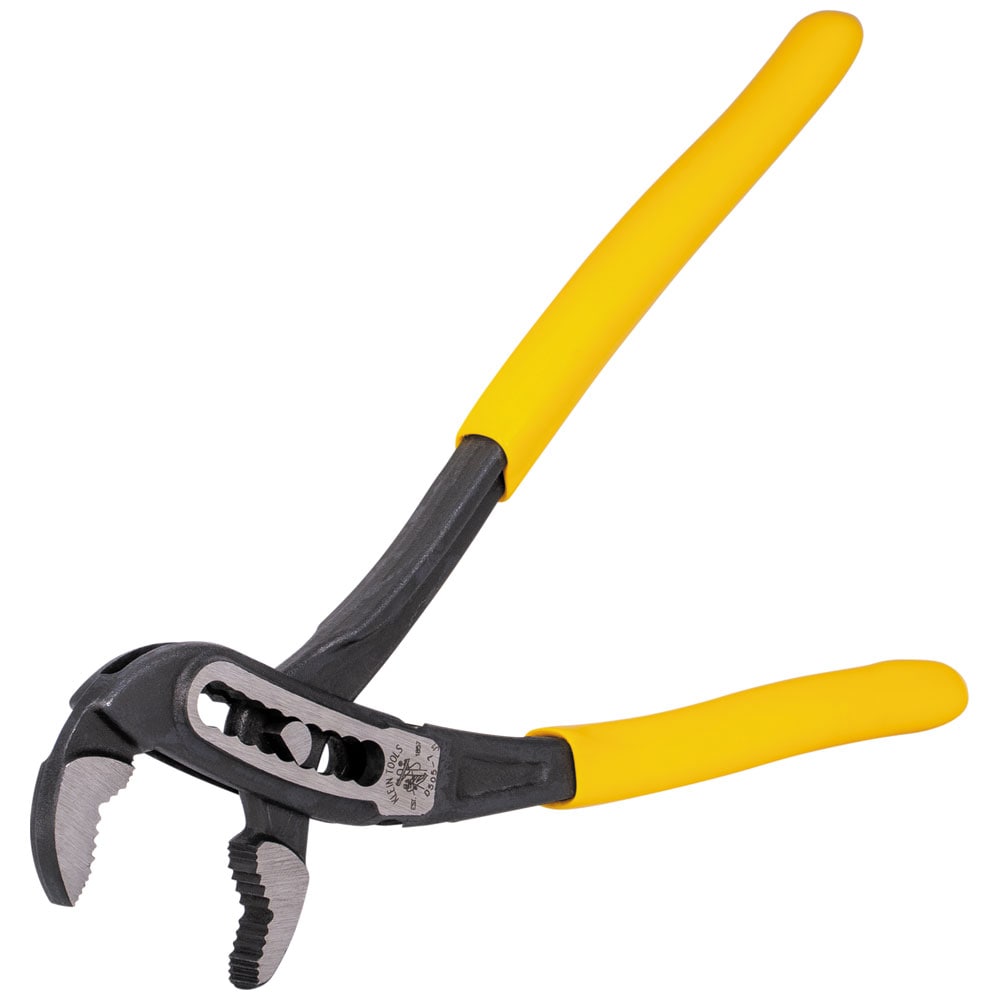 Klein Tools 4 Piece Plier Set w/ Pump Pliers, Dipped Handle (Klein Tools  94506)