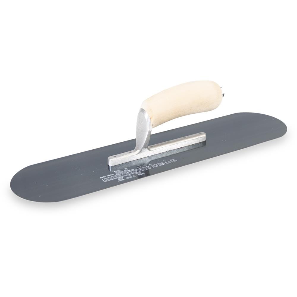 Marshalltown SP164BR6 16-Inches x 4-Inches Blue steel Pool Concrete Trowel
