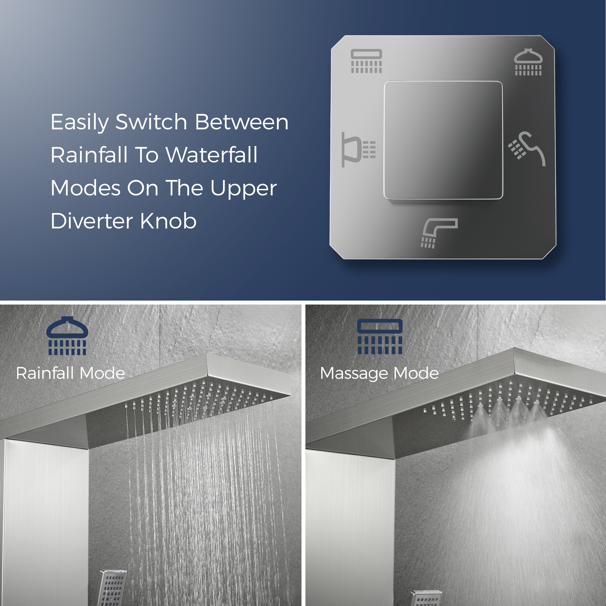 FURUISI LL4502307BN Showerhead-Bar-Panels - View #4