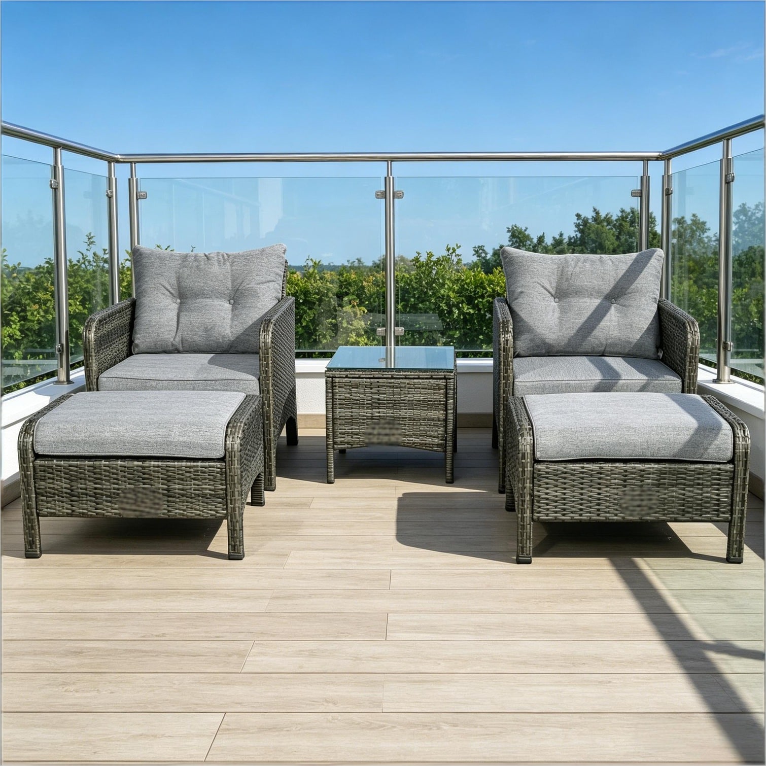 Watnature ZAZIJBN85KHQ Patio-Conversation-Sets - View #7