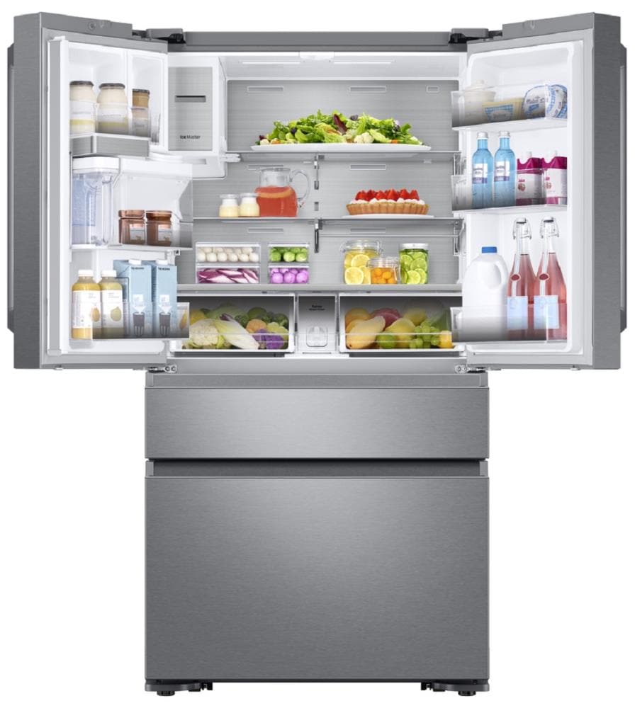 Samsung 22.7-cu ft 4-Door Counter-depth French Door Refrigerator with ...