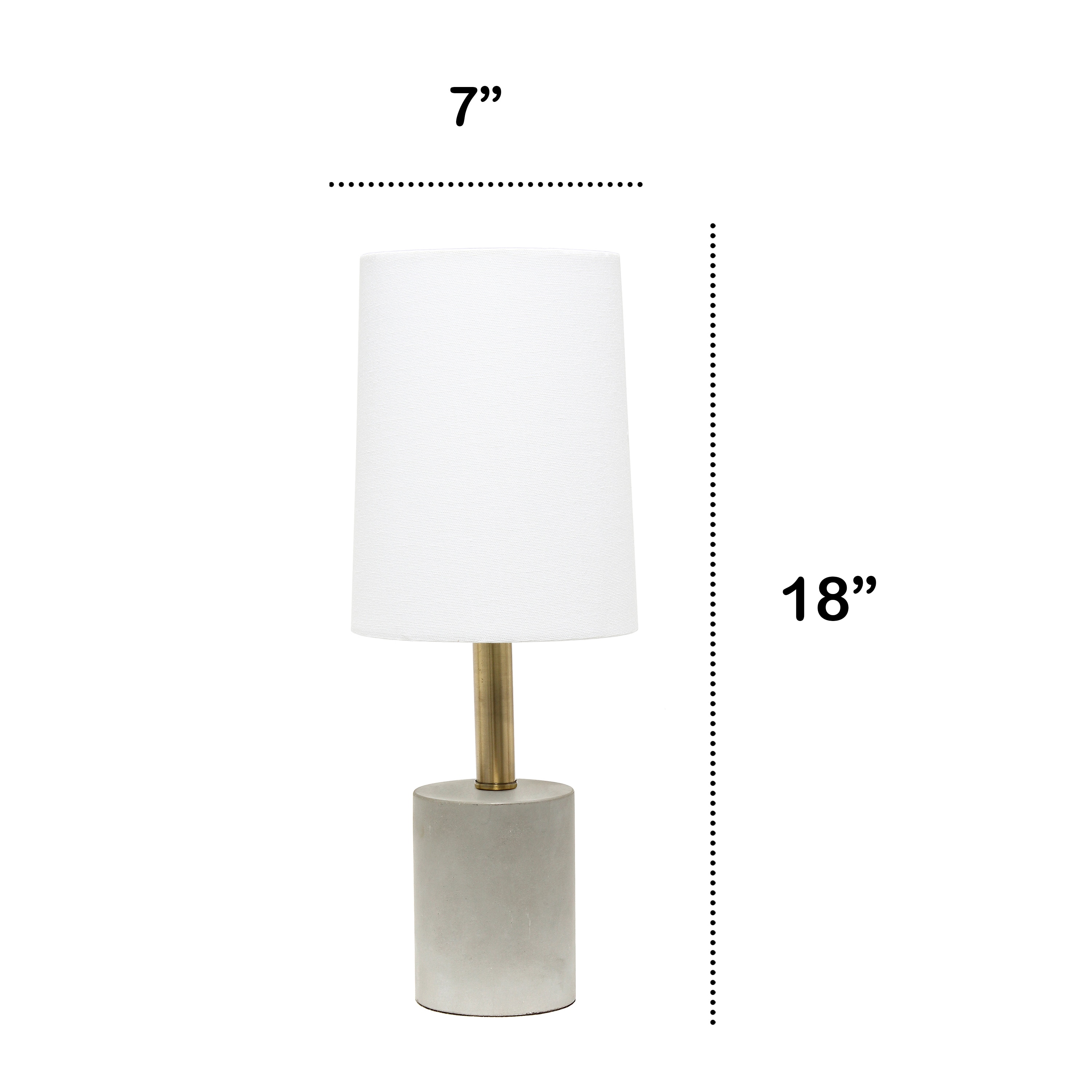 Lalia Home LHT-5000-WH Table-Lamps - View #3