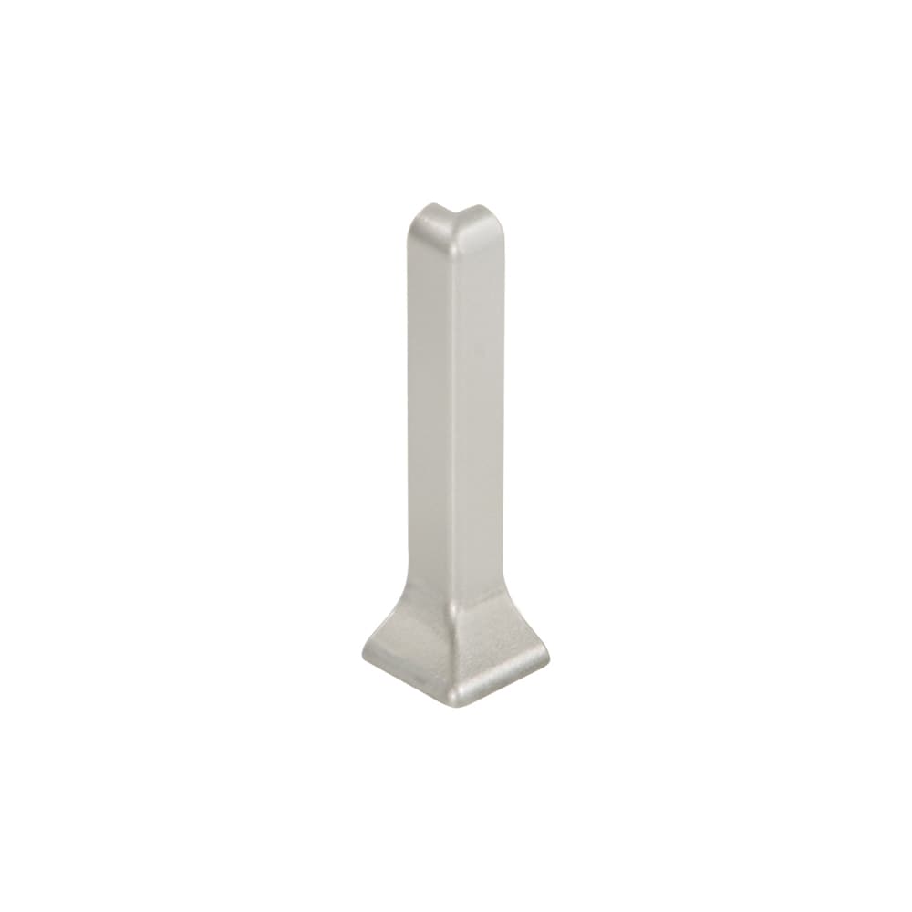 Schluter Systems ED/DBSL80MBW Designbase-SL 3.125-in W x 0.75-in L Matte white color-coated aluminum Aluminum Outside corner Tile Edge Trim