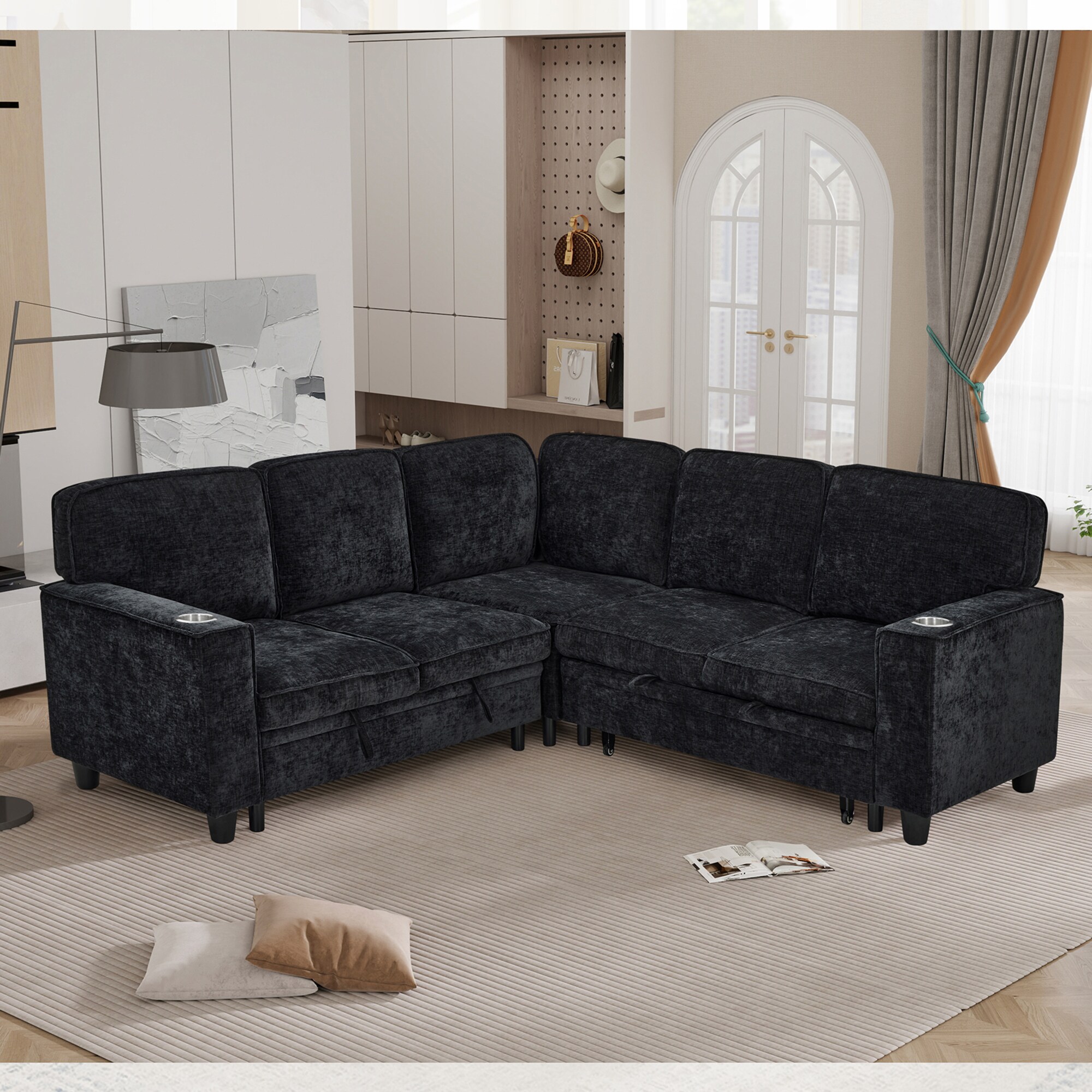SINOFURN SYA370159WT Sofas-Loveseats - View #9