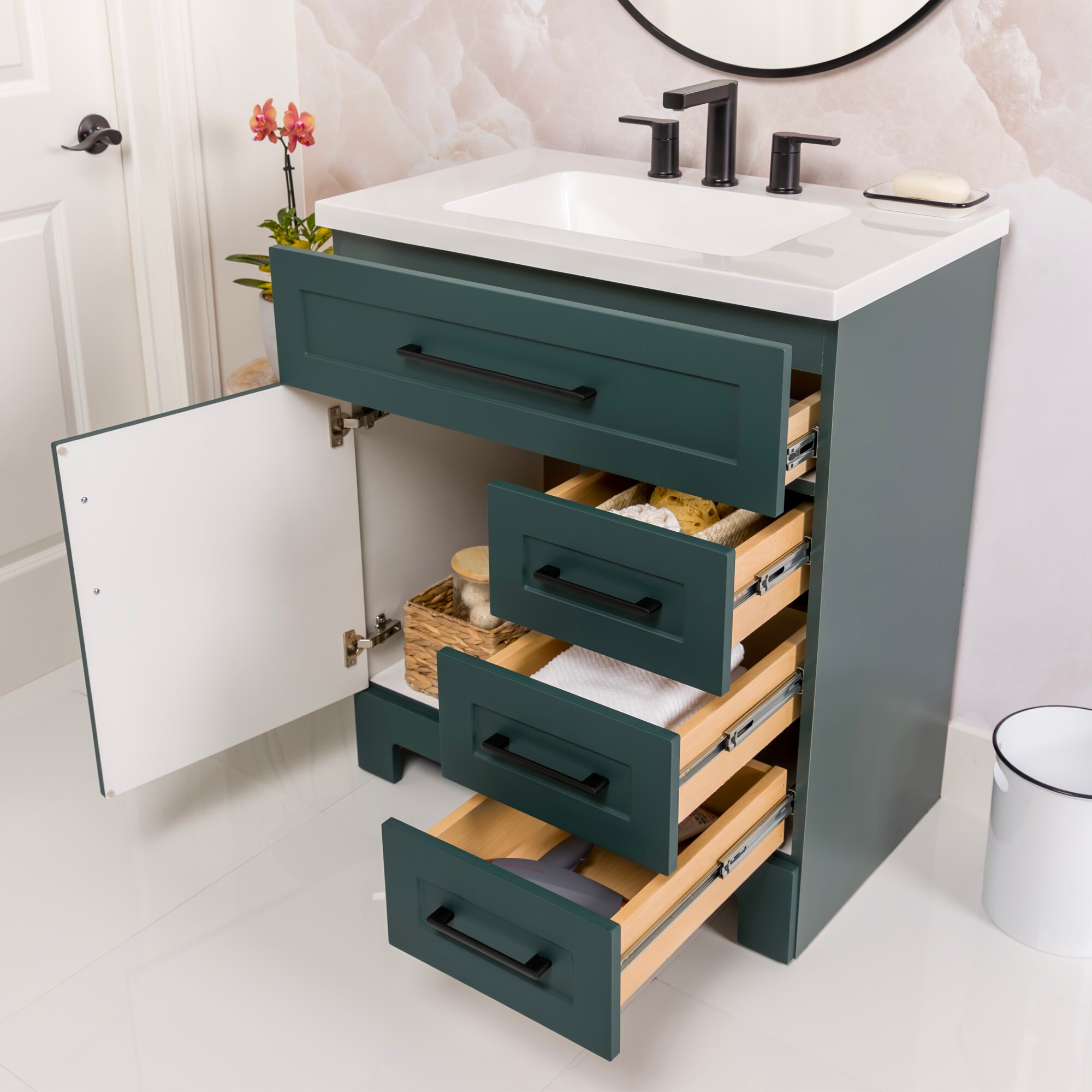 Style Selections CU30P2-VG-S Bath-Vanity-Combo - View #3