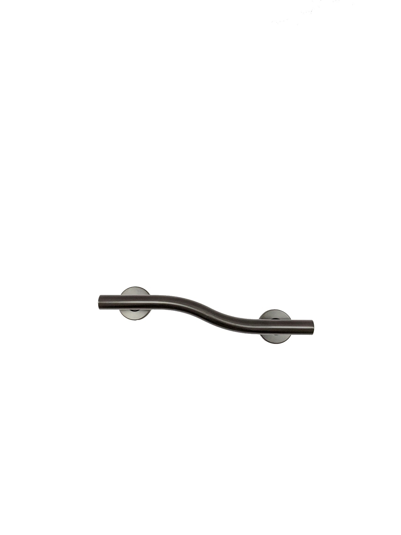 CSI Bathware BAR-WR18-TW-125-OB Wave shaped 13-in Oil Rub Bronze Wall Mount ADA Compliant Grab Bar (500-lb Weight Capacity)