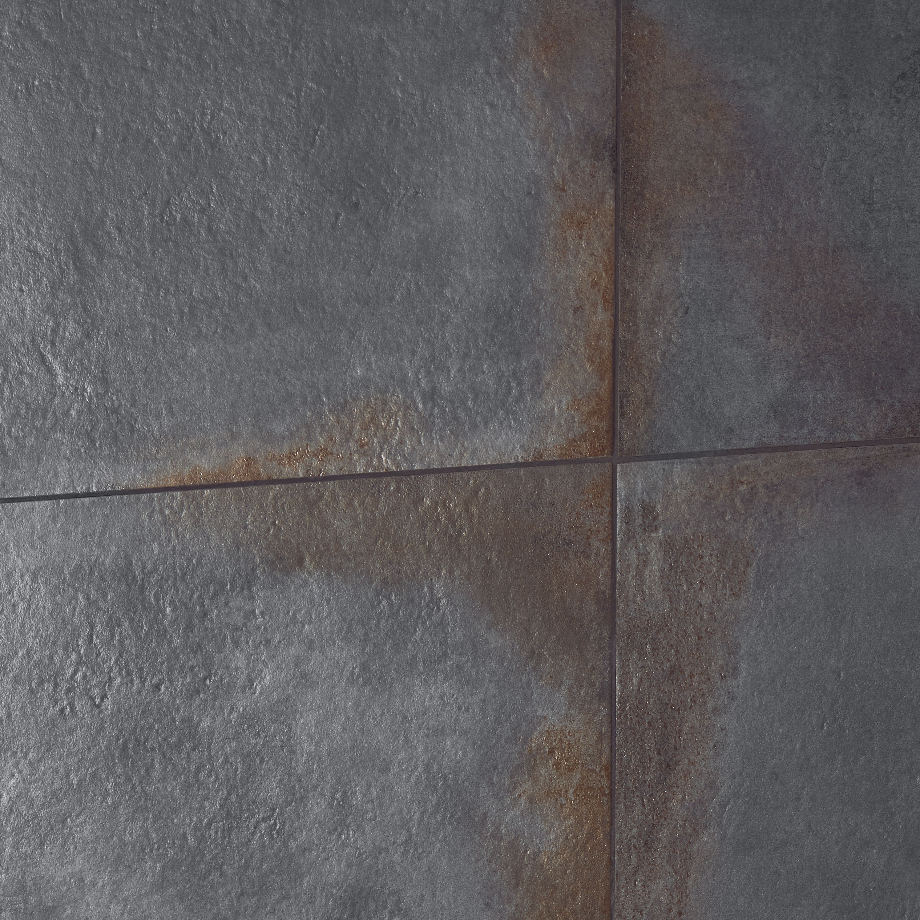 Angela Harris Black Matte Rectified Porcelain Floor and Wall Tile