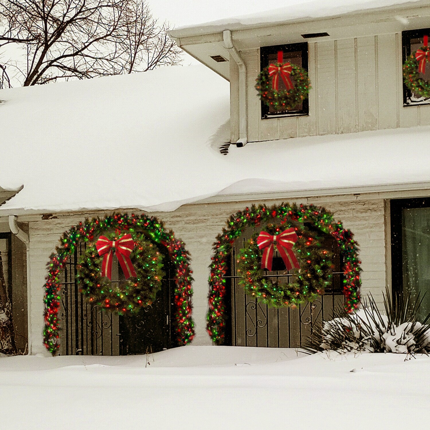 Holidynamics Holiday Lighting Solut 51521 Artificial-Christmas-Wreaths - View #6
