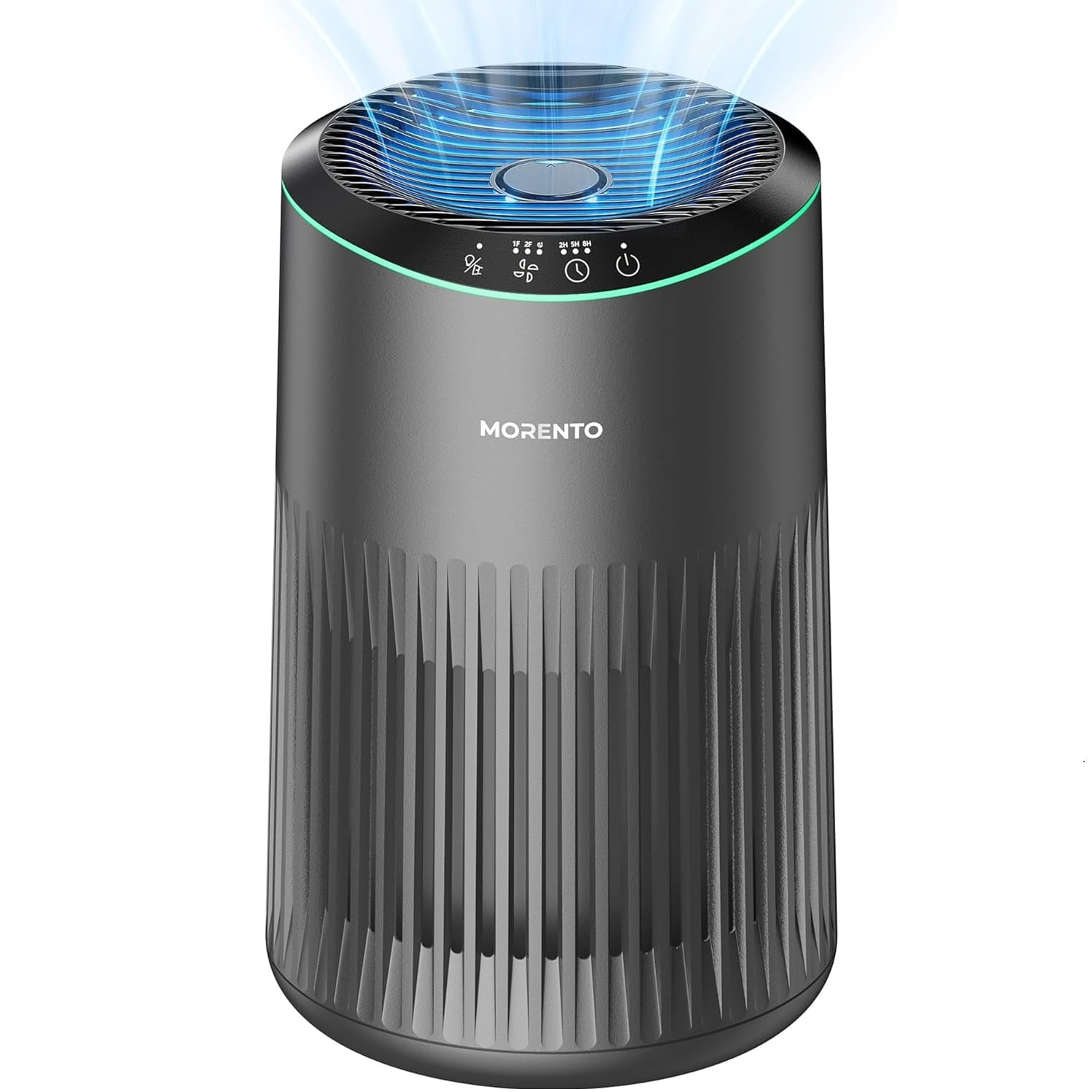 MORENTO MRUS2566GY01P 3 -Speed Grey HEPA Air Purifier (Covers: 225-sq ft )