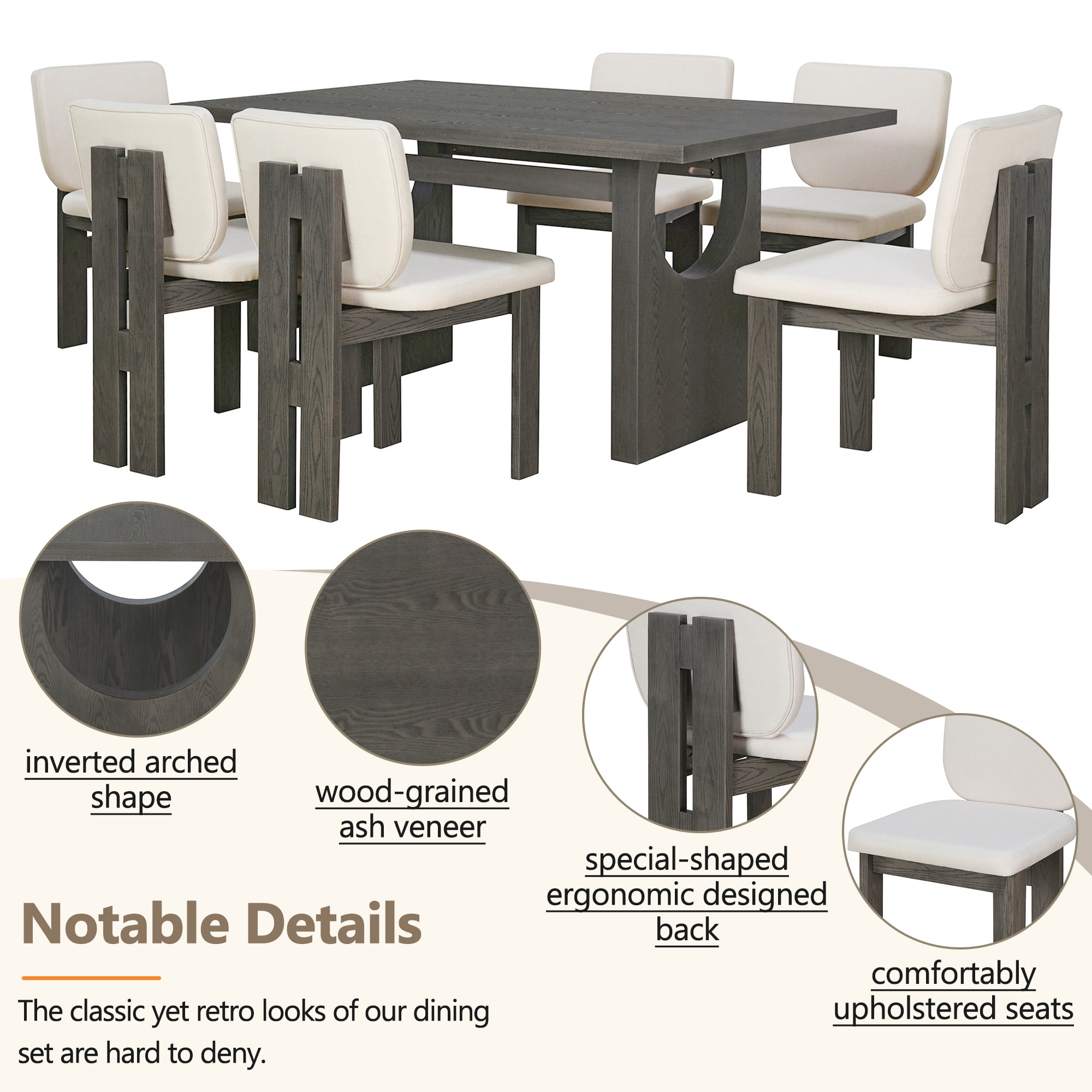 SINOFURN SYA330149GY Dining-Sets - View #11
