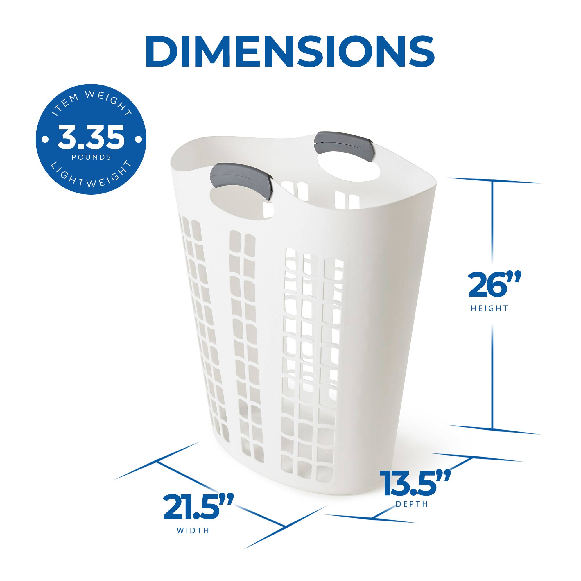 Gracious Living 403891 Hamper-Baskets - View #3