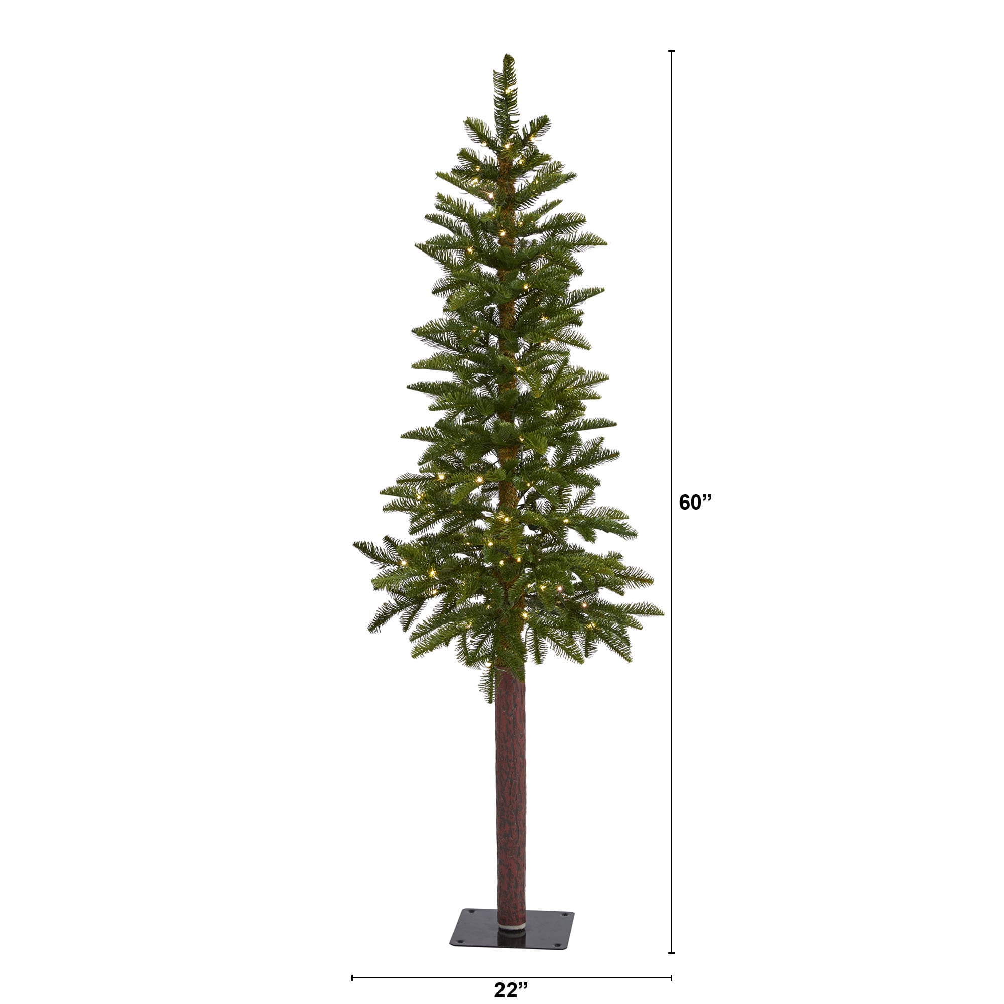 Nearly Natural T1464 Artificial-Christmas-Trees - View #3
