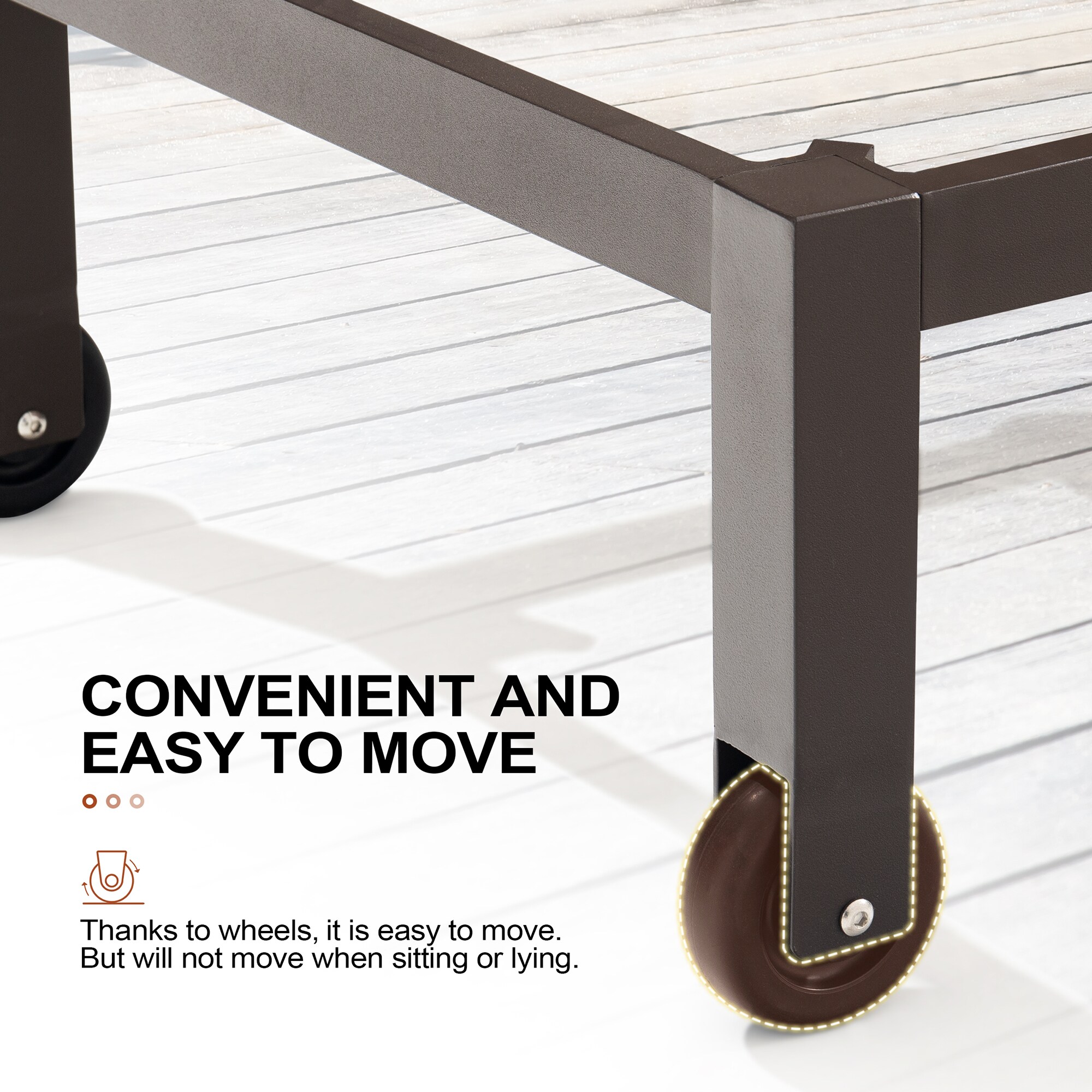 Crestlive Products CL-LG007BRN Patio-Chairs - View #5