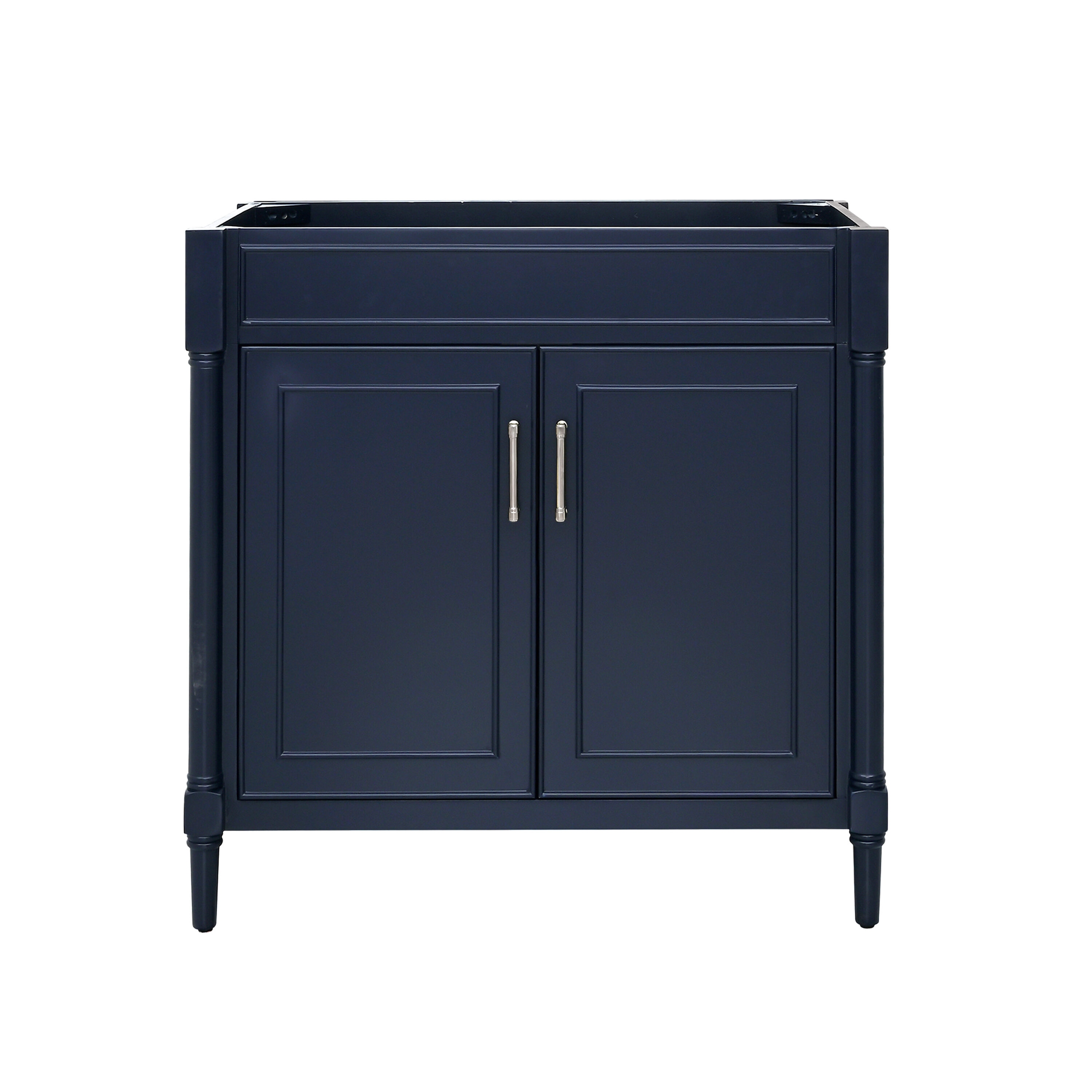 Avanity BRISTOL-V36-NB Bristol 36-in Navy Blue Bathroom Vanity Base Cabinet without Top