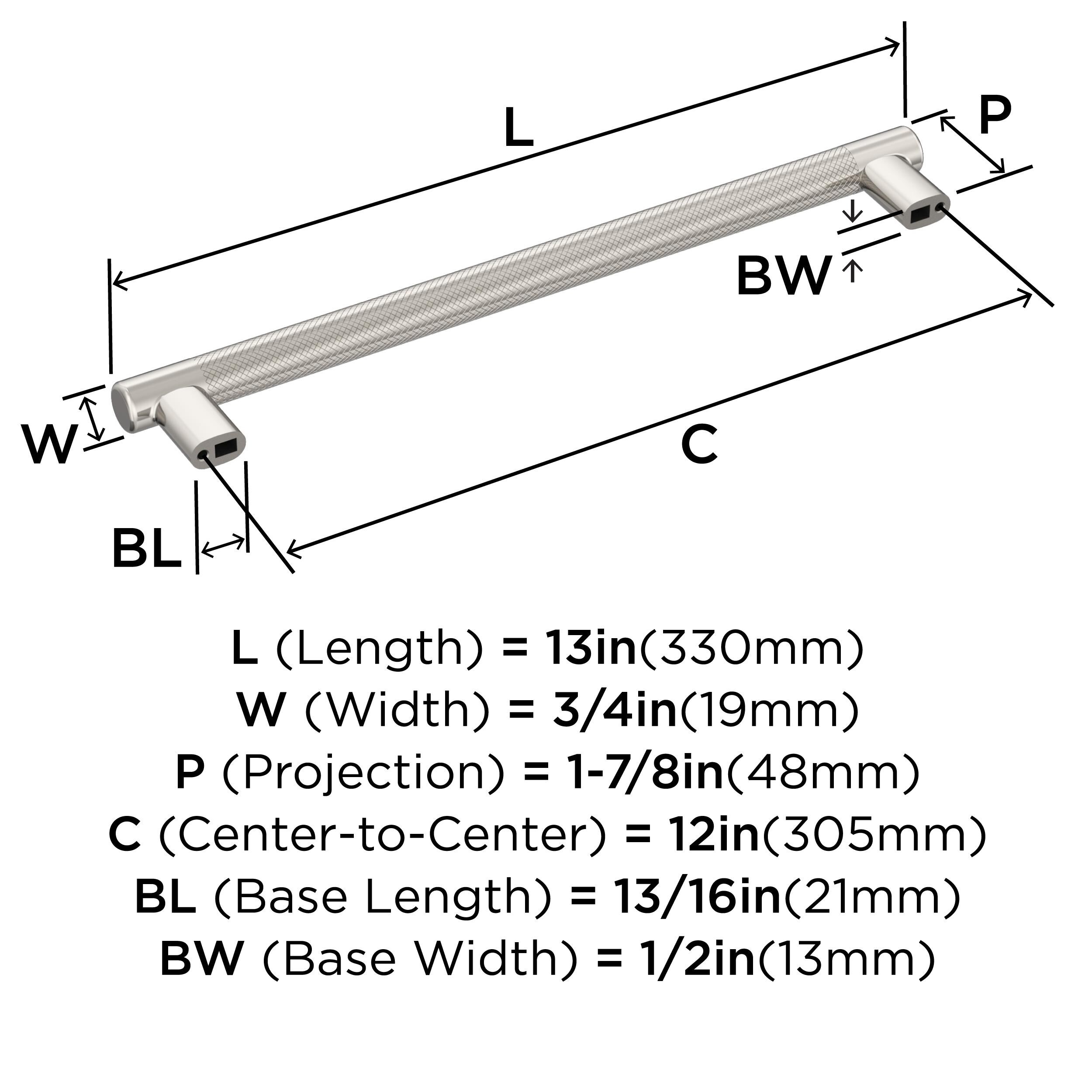 Amerock BP54070PN Cabinet-Pulls - View #5