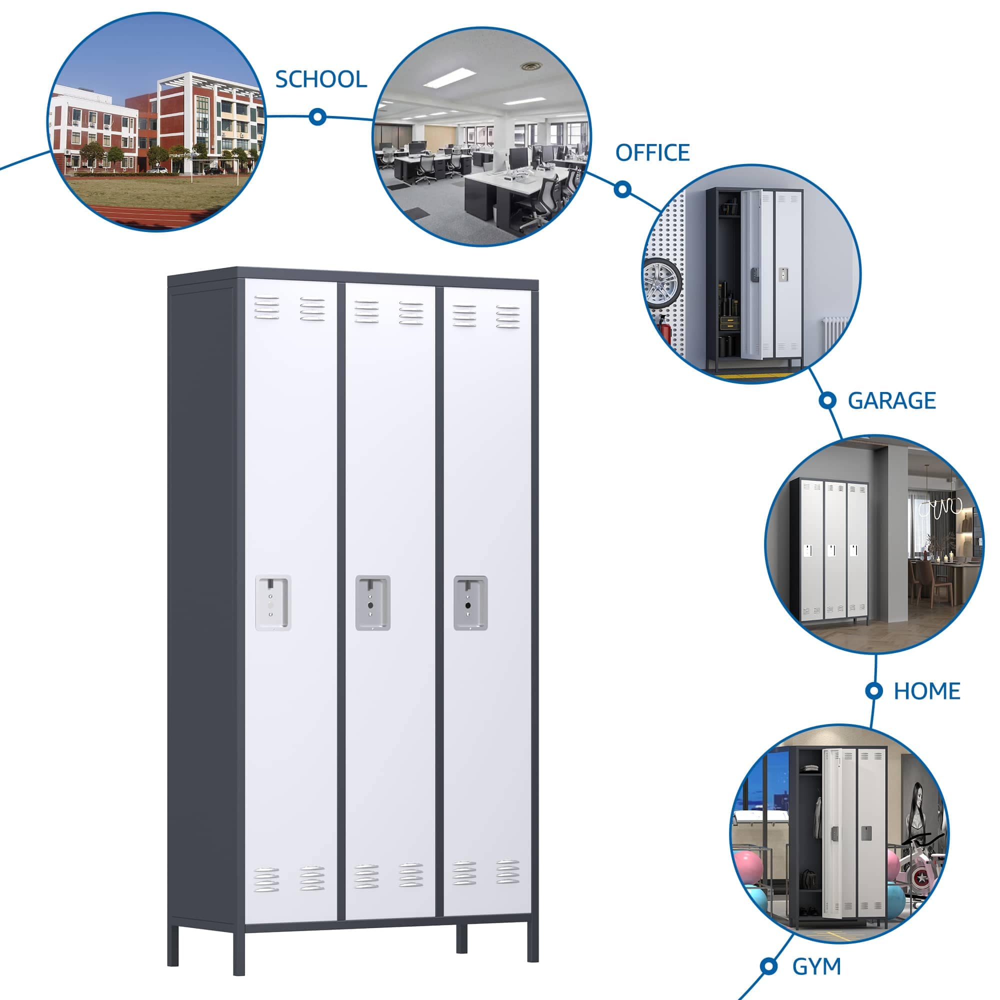 AOBABO 327049 Utility-Storage-Cabinets - View #5