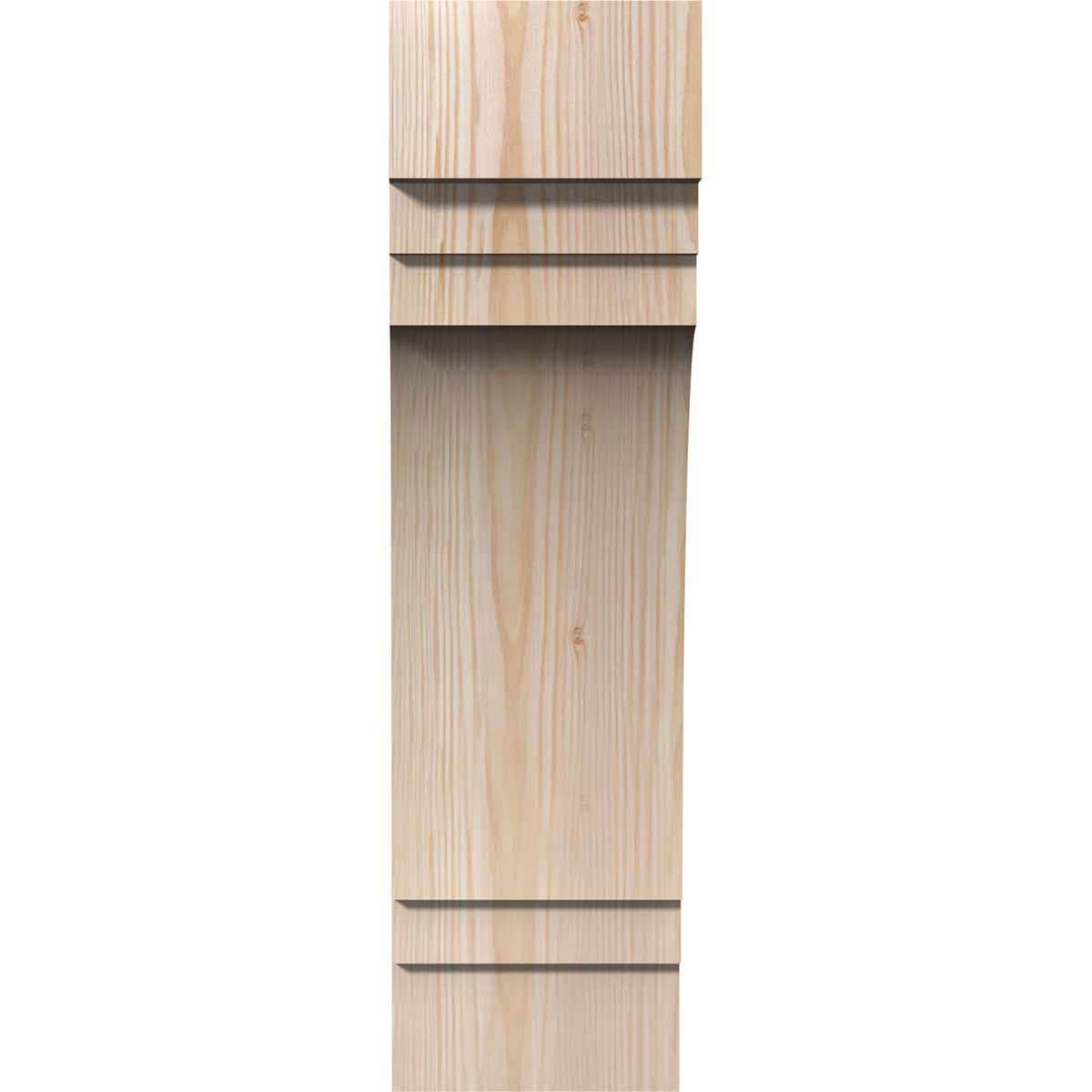 Ekena Millwork COR06X08X20PEC00SDF corbels - View #2