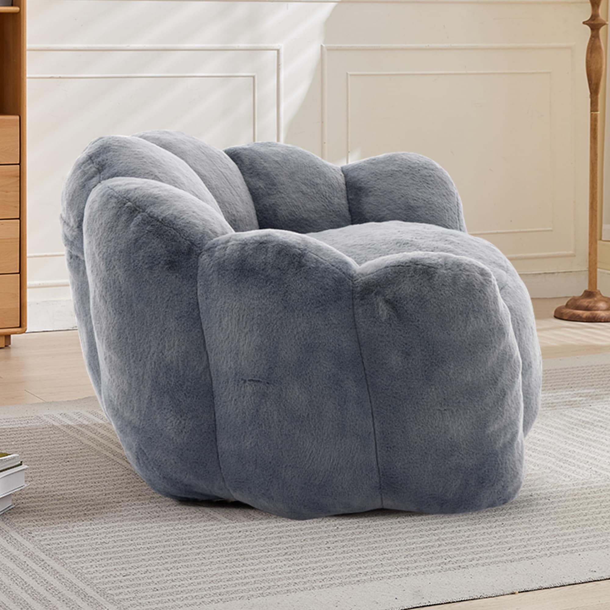 Hrinhom HC-D2039-GRAY Bean-Bag-Chairs - View #4