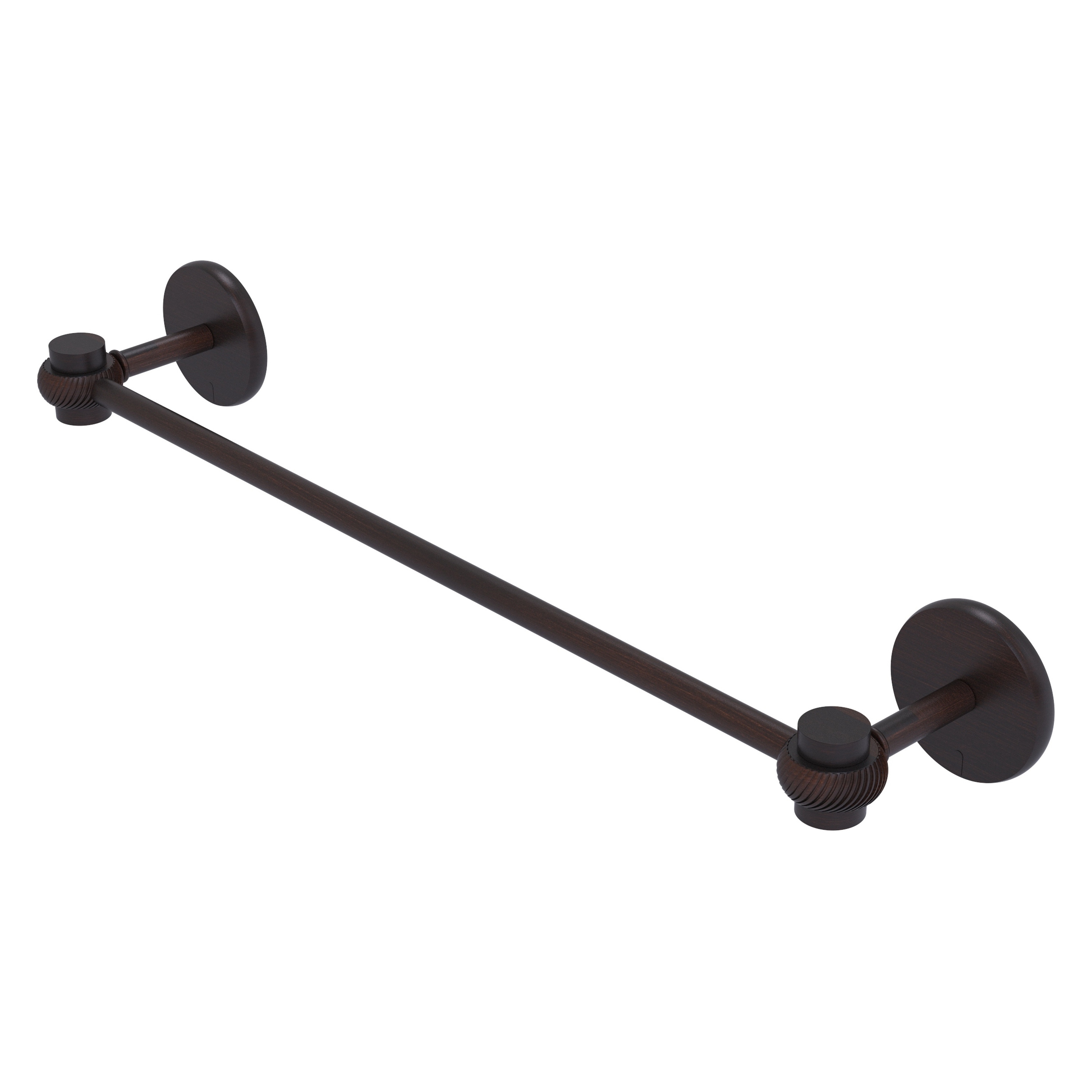 Allied Brass 7131T/18-VB Satellite Orbit One 18-in Venetian Bronze Wall mount Single Towel Bar