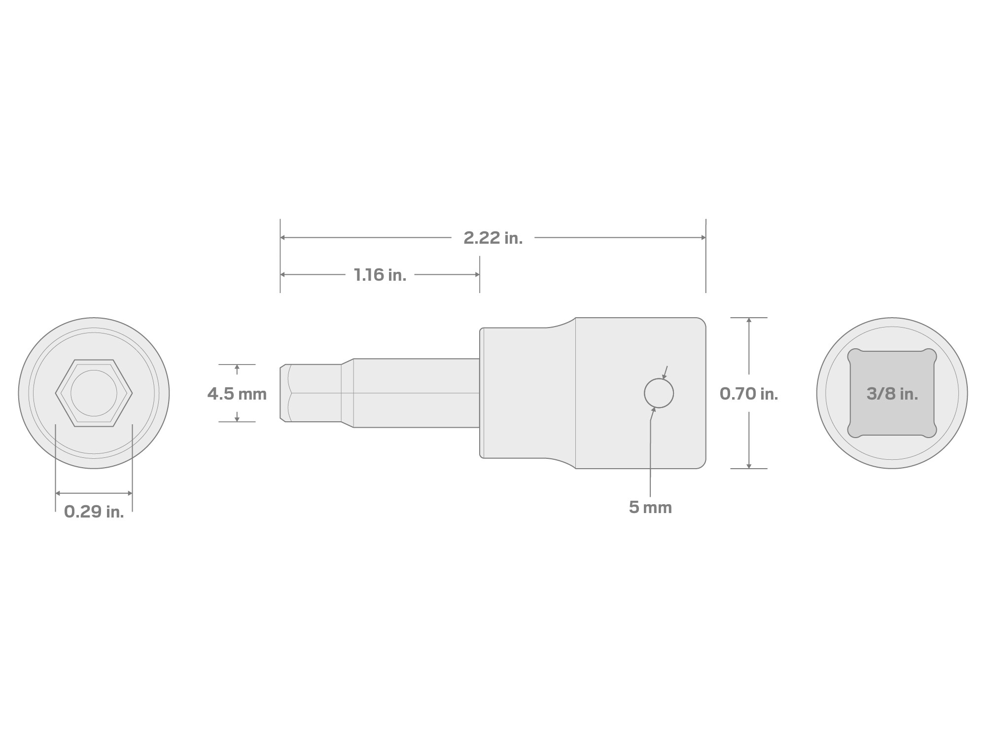 TEKTON SIB13203 Driver-Sockets - View #4